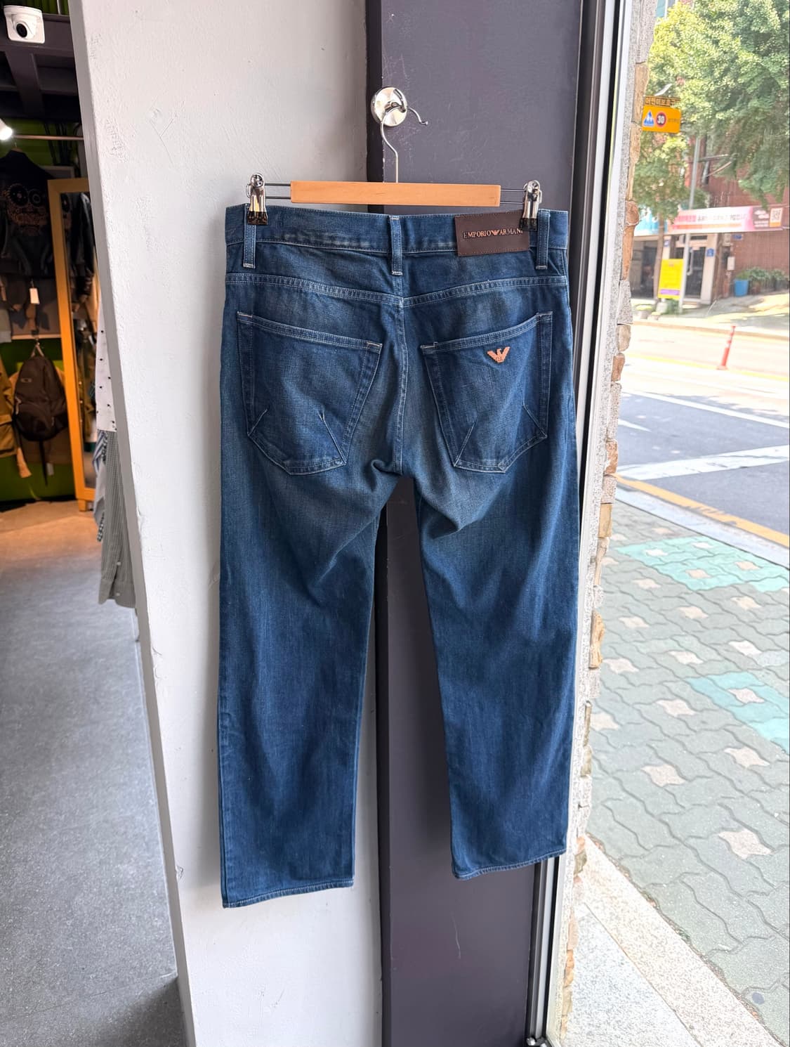30~31/ 엠포리오 아르마니 워싱 레귤러 데님팬츠 상품이미지7