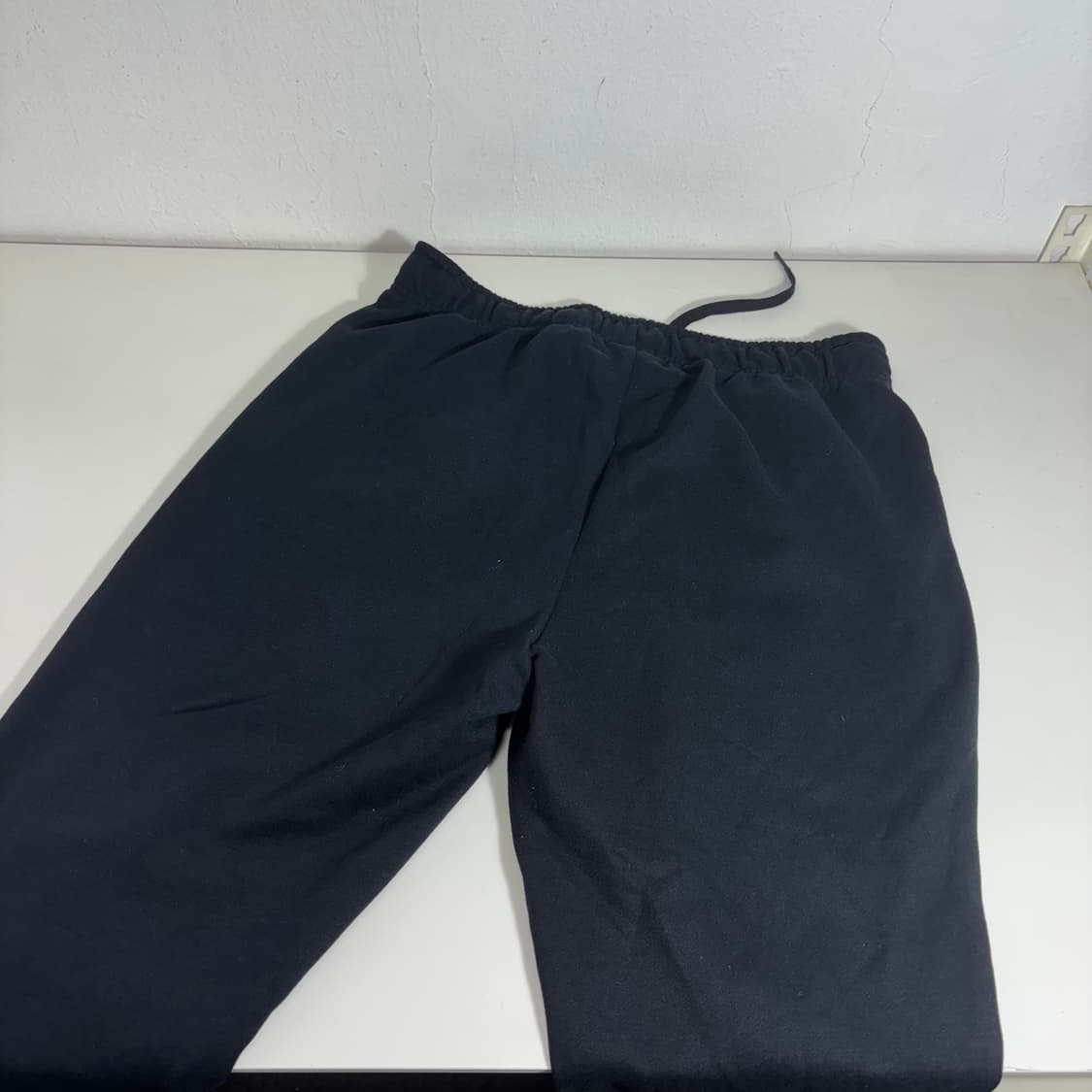 L 나이키 블랙 빅스우시 면 트레이닝 조거팬츠 상품이미지2