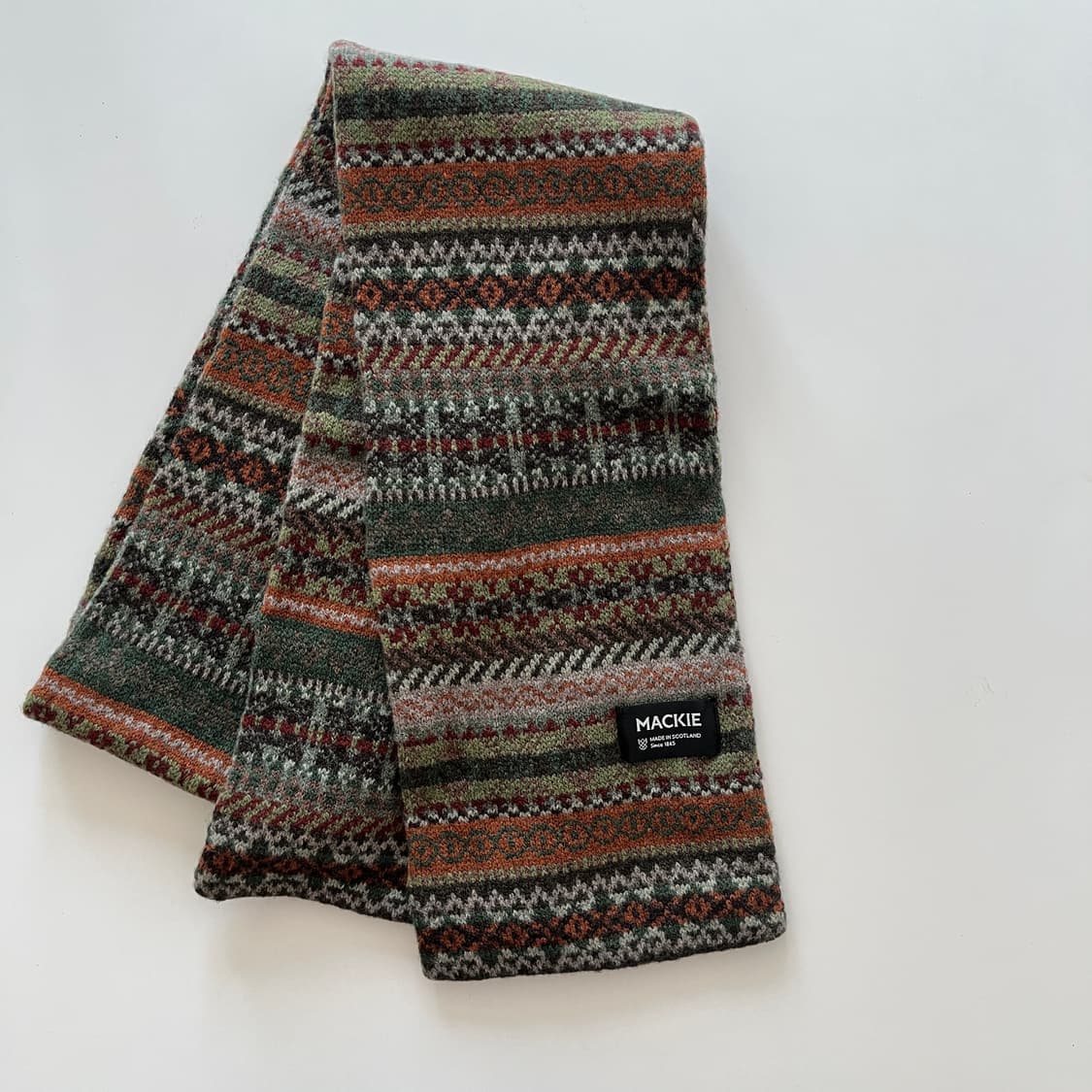 Robert Mackie Fairisle Muffler 상품이미지4