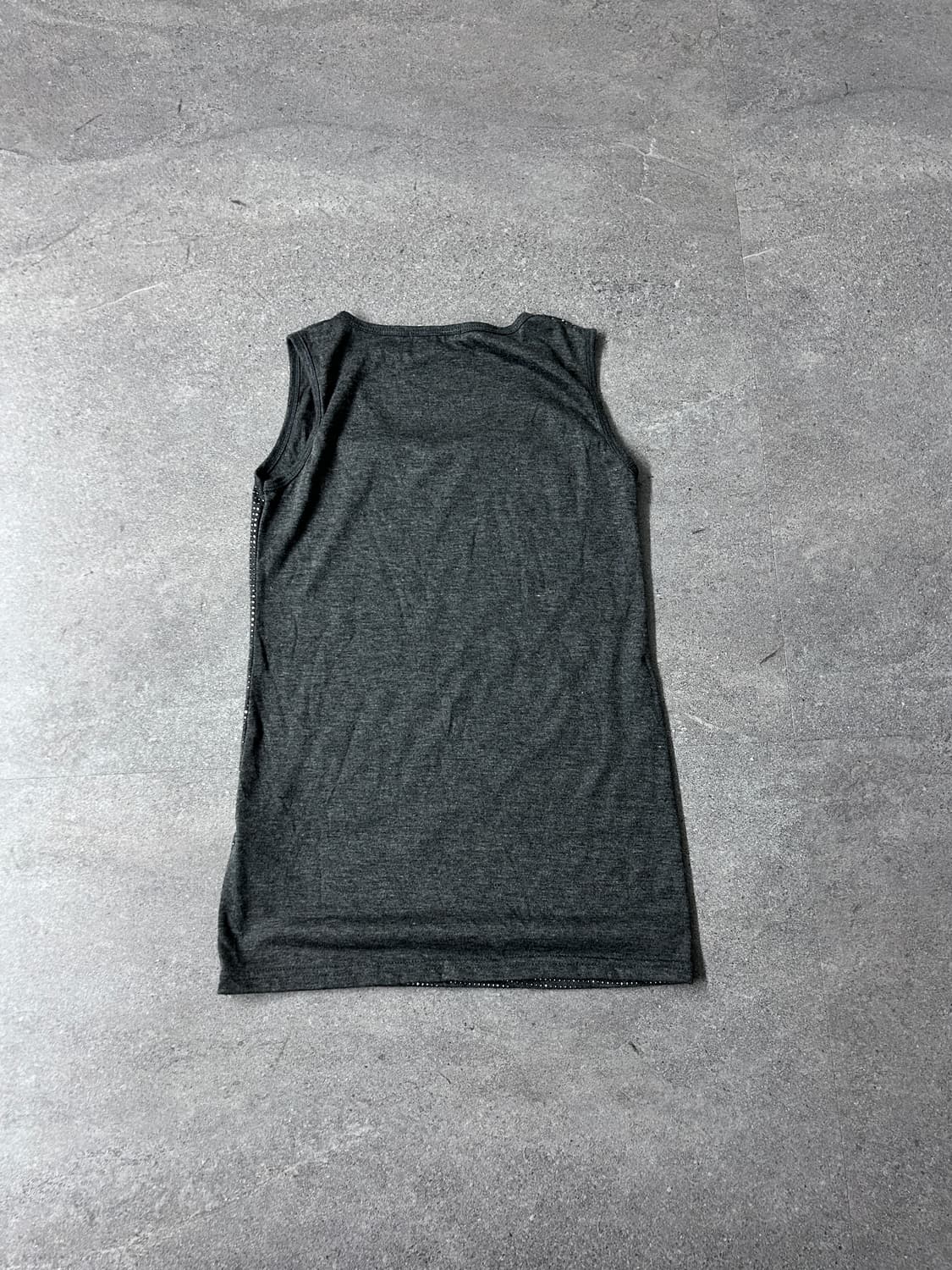 Full Cubic Grey Sleeveless 상품이미지7