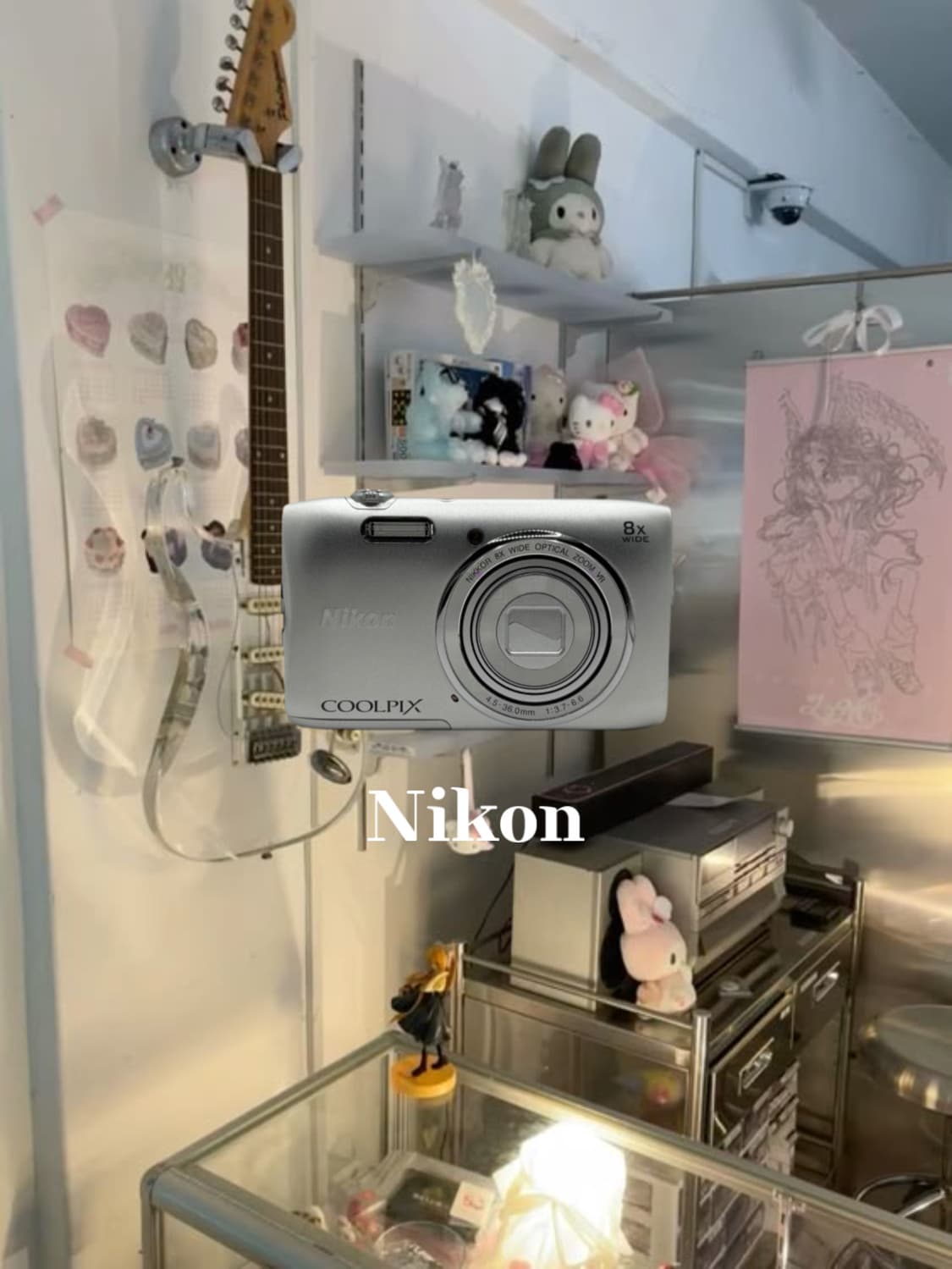 니콘 쿨픽스 s3600 실버 빈티지디카 디지털카메라 상품이미지1