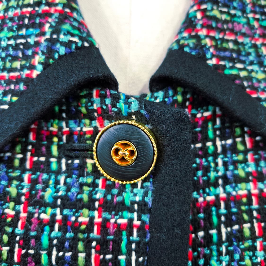 dordagne 멀티컬러 트위드 롱자켓 상품이미지6