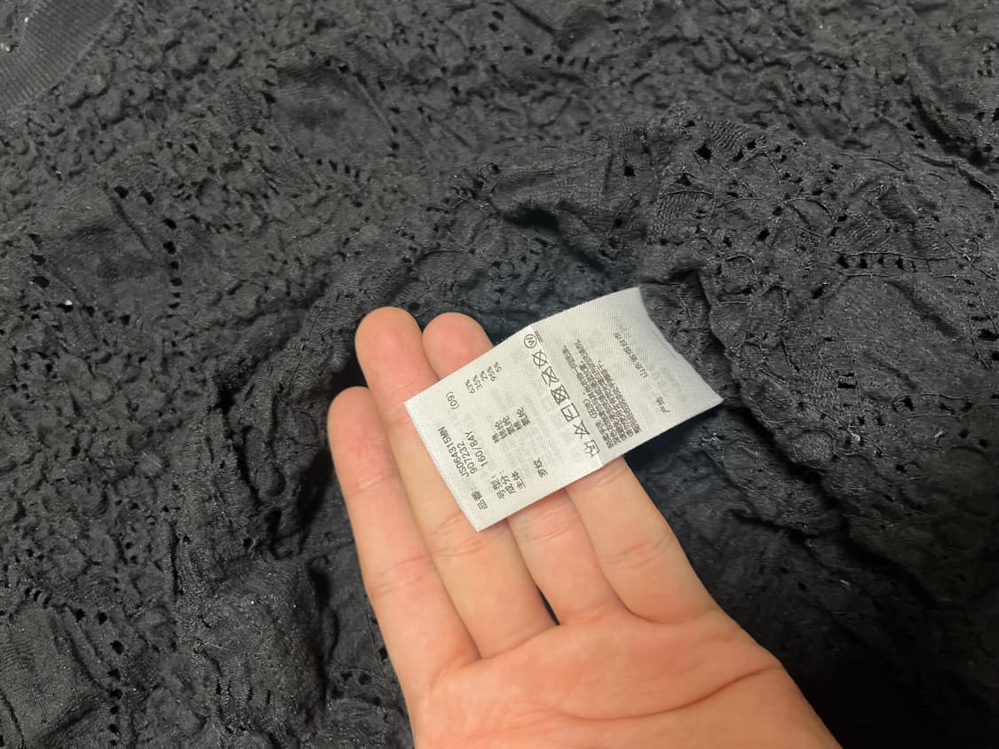 펀칭 텍스쳐 니티드 티셔츠 xl 상품이미지4