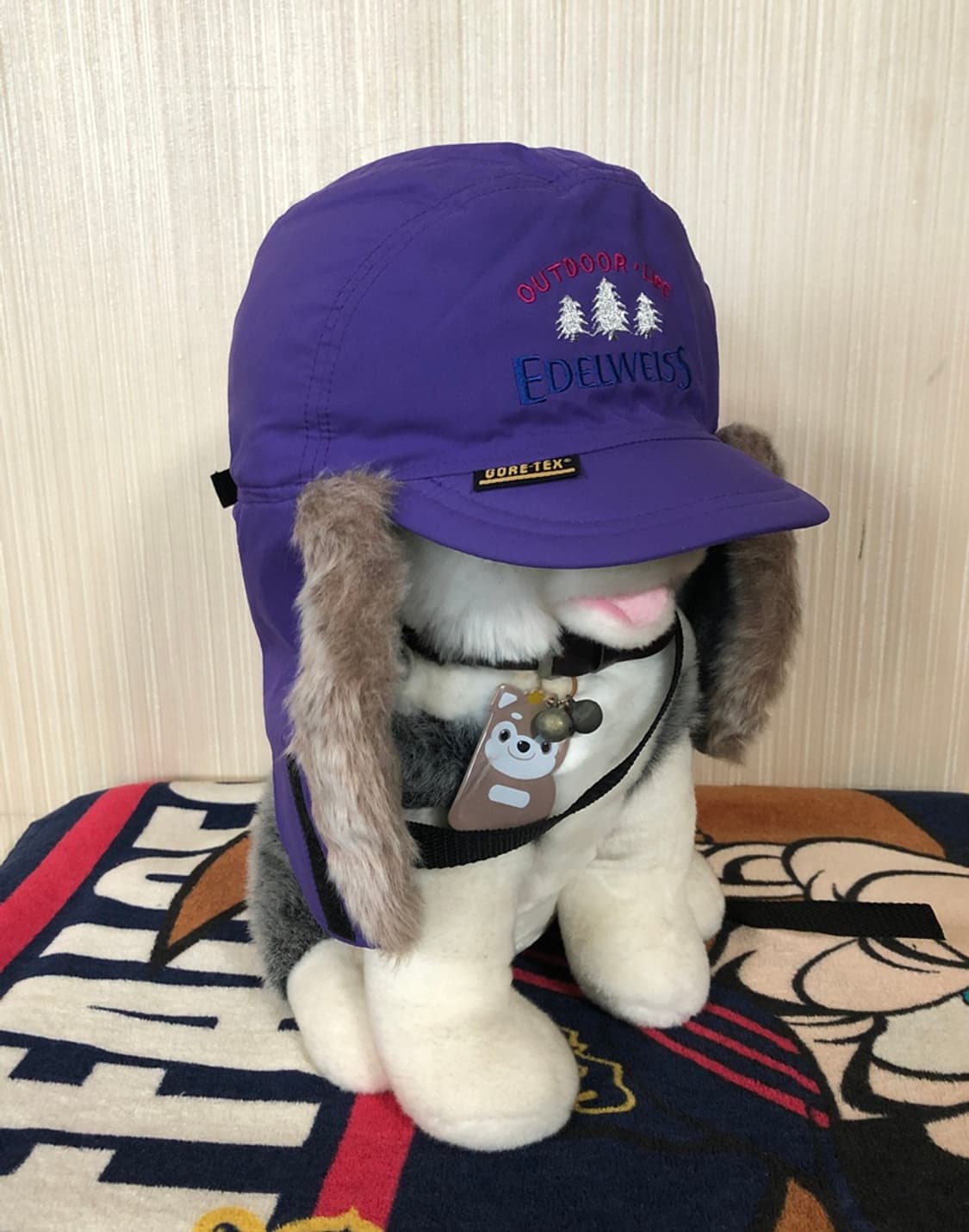 에델바이스(EDELWEISS) 빈티지 고어텍스 귀돌이/폴라텍모자 상품이미지4