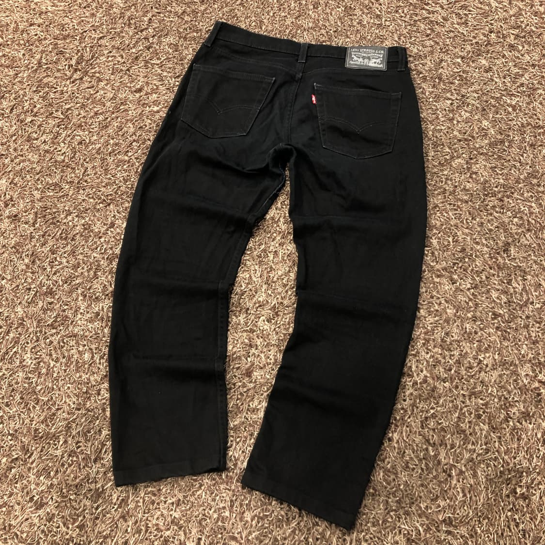 리바이스 블랙 데님 팬츠 상품이미지4