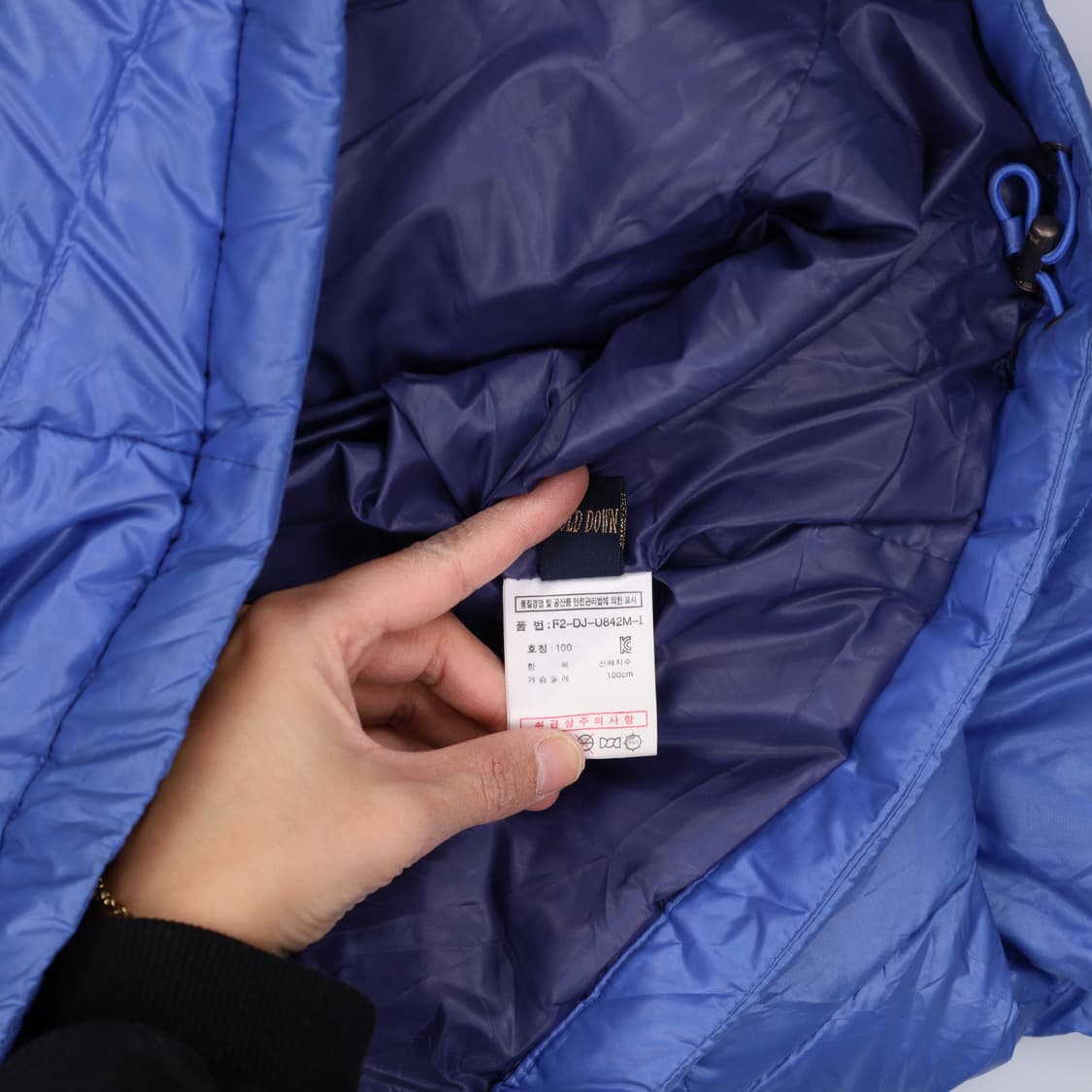 [100] 휠라 구스다운 경량패딩 점퍼 1128HR1 상품이미지6