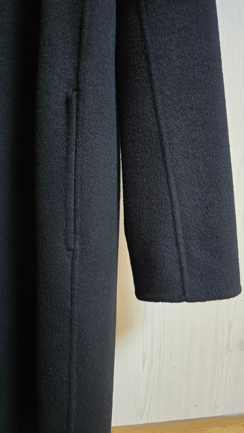 올세인츠 블랙 롱코트 L 상품이미지5