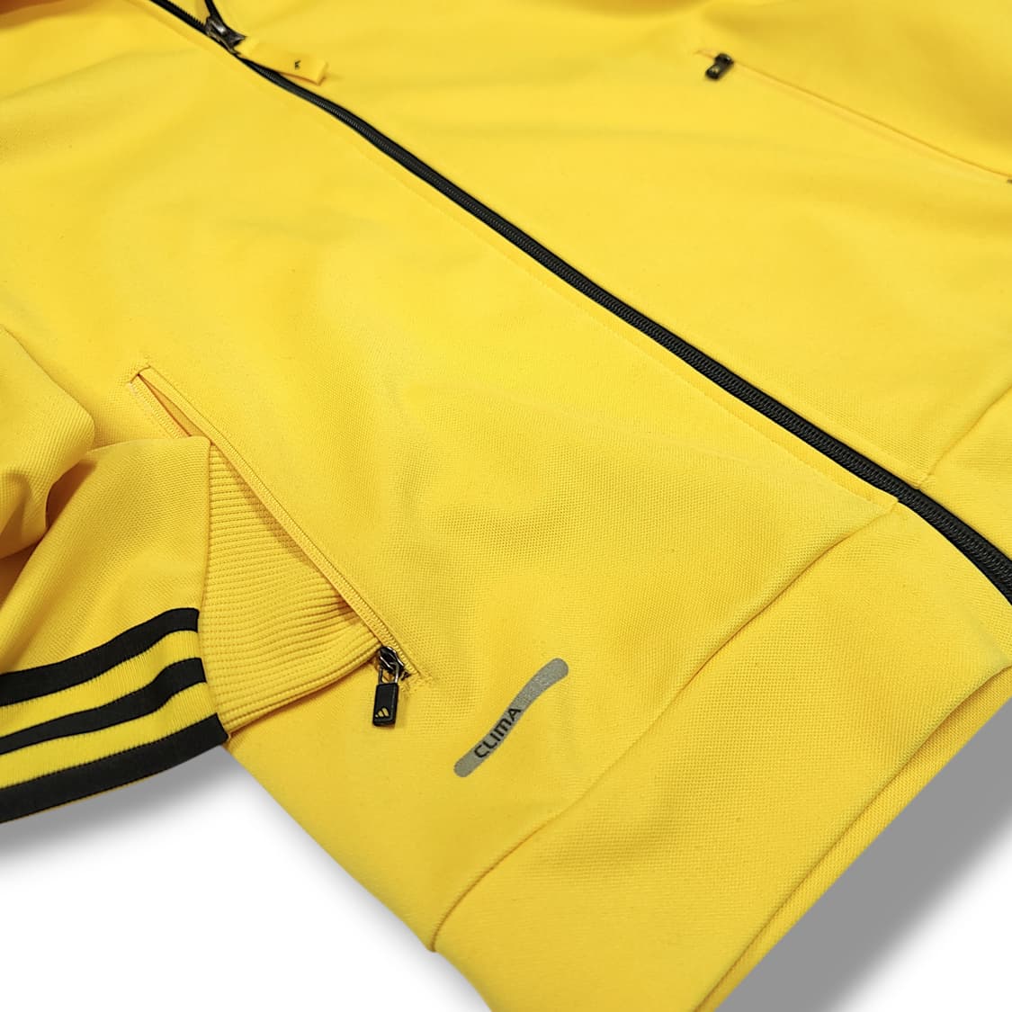 [95] 아디다스 옐로우&블랙라인 퍼포먼스 트레이닝 니트 트랙탑져지 상품이미지5