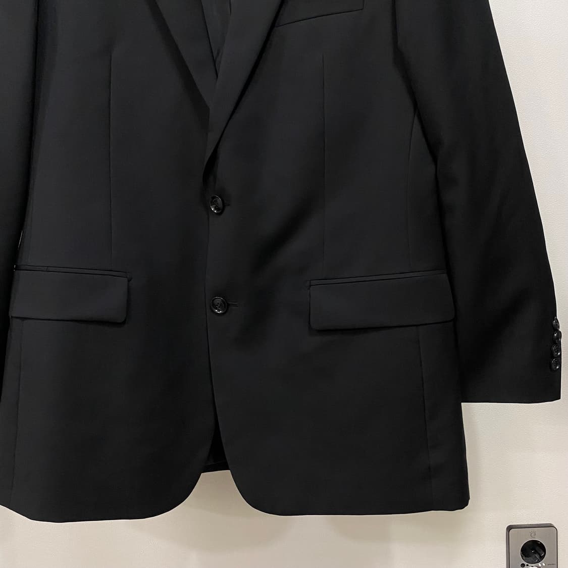 킨록 앤더슨 구아벨로 퓨어 울 블레이저 블랙 상품이미지4