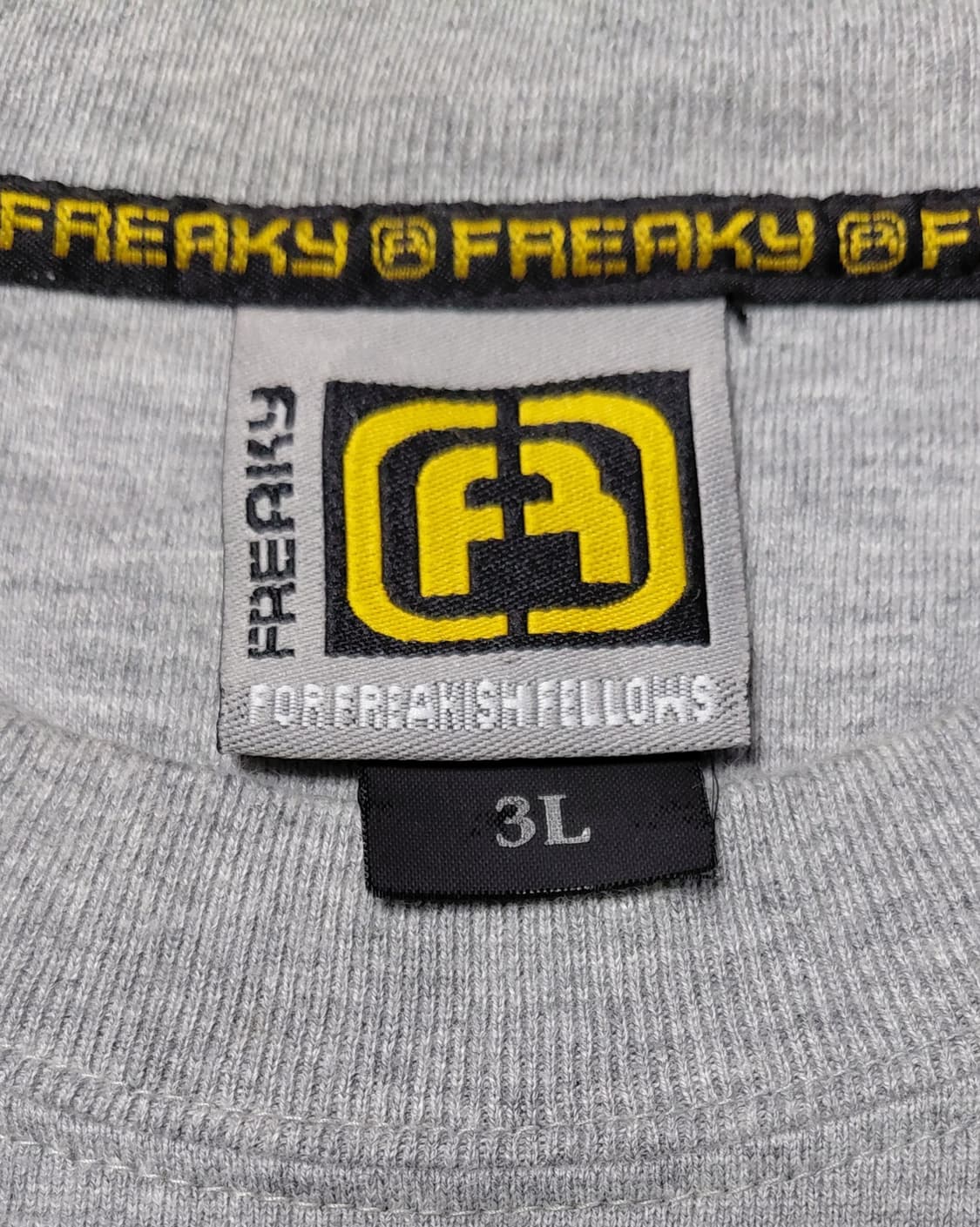 [희귀/3L] FREAKY(프리키) 올드스쿨 데님 패치 롱 슬리브 상품이미지7