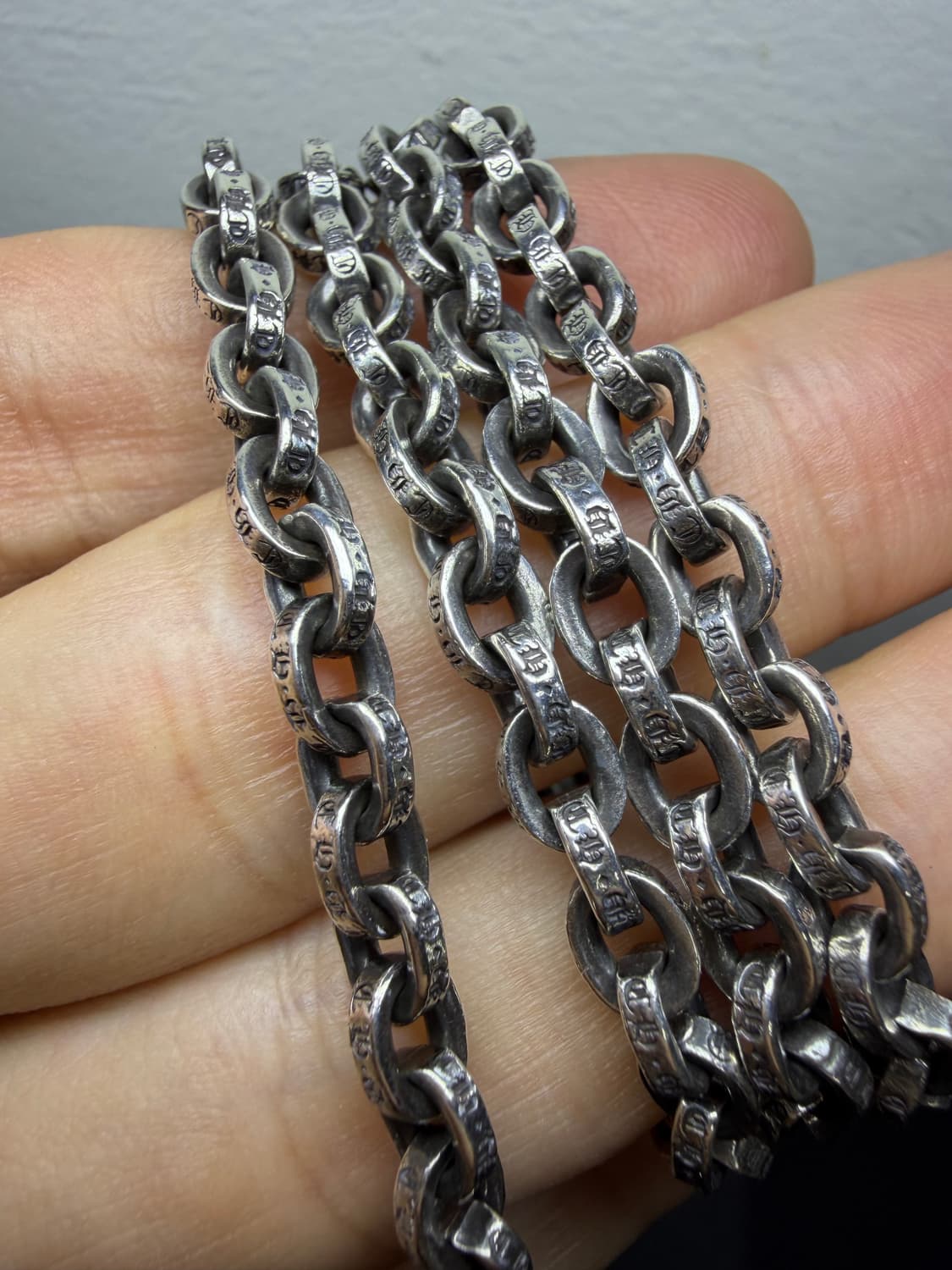 크롬하츠 페이퍼체인 24인치 상품이미지2