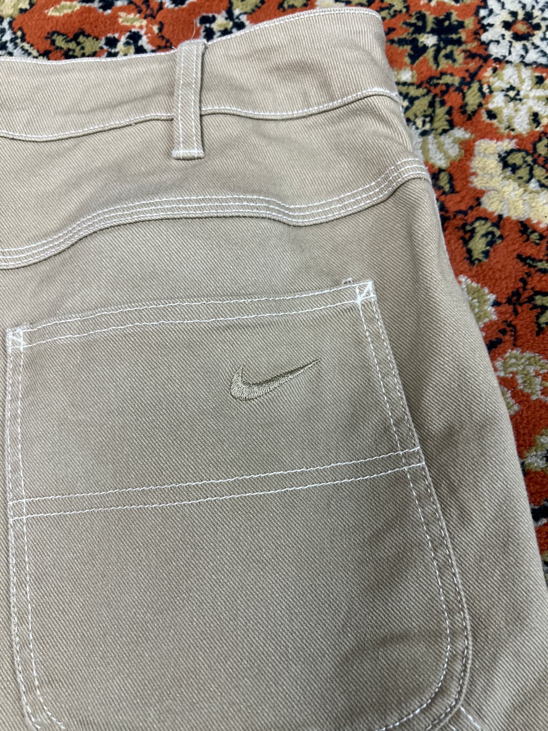 [34/XL] 나이키 라이프 카펜터 팬츠 베이지 상품이미지4