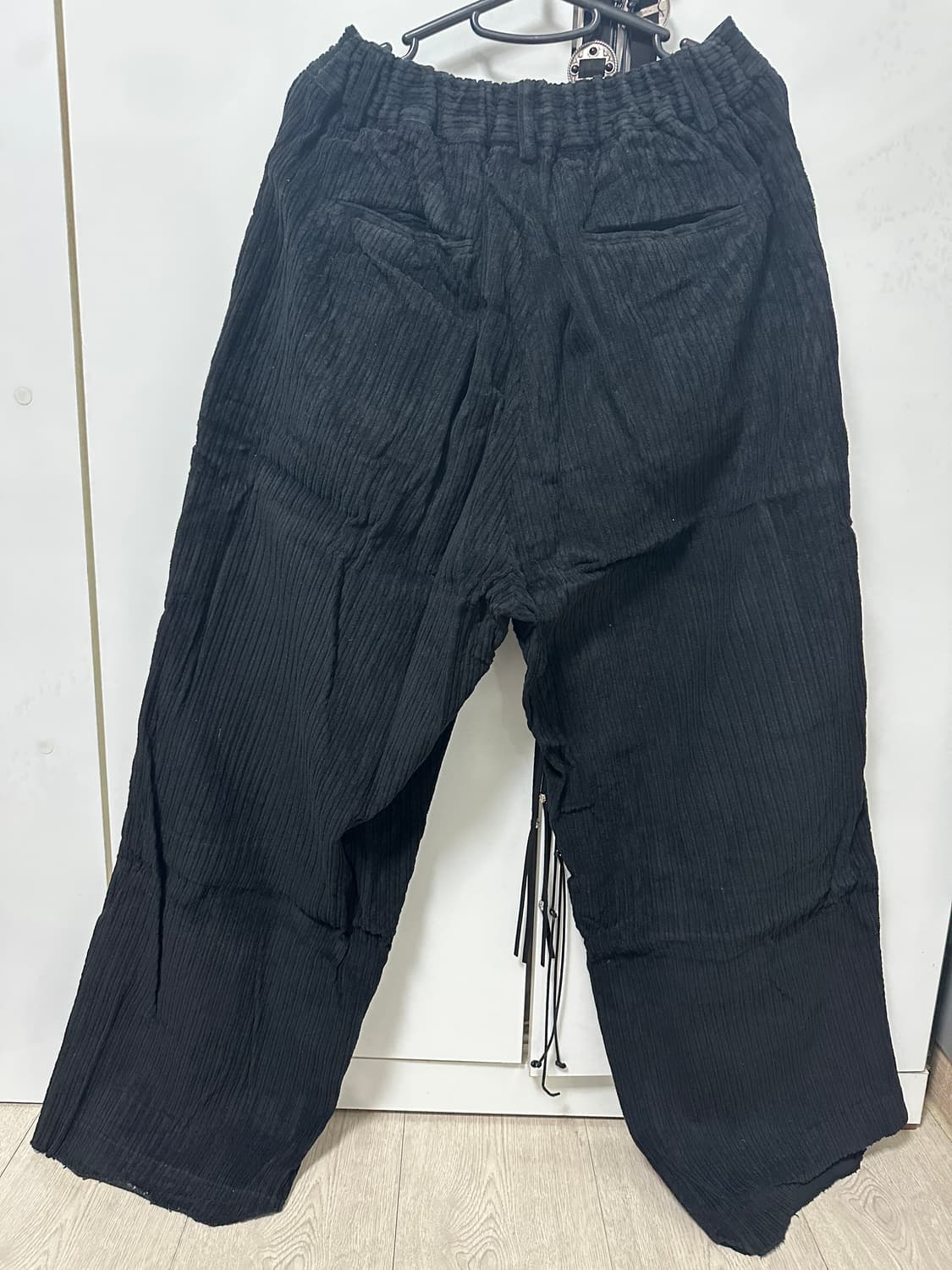 코듀로이 핀턱 하이웨스트 골덴 일자와이드팬츠 상품이미지2