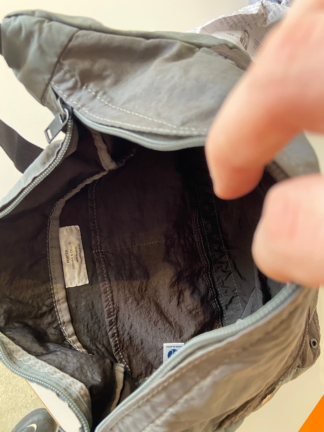 요시다 포터 투톤컬러 나일론 숄더백 상품이미지6