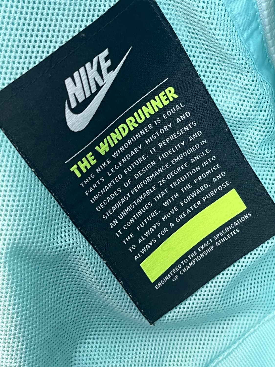 (2XL) 나이키 윈드러너 민트 바람막이 상품이미지8