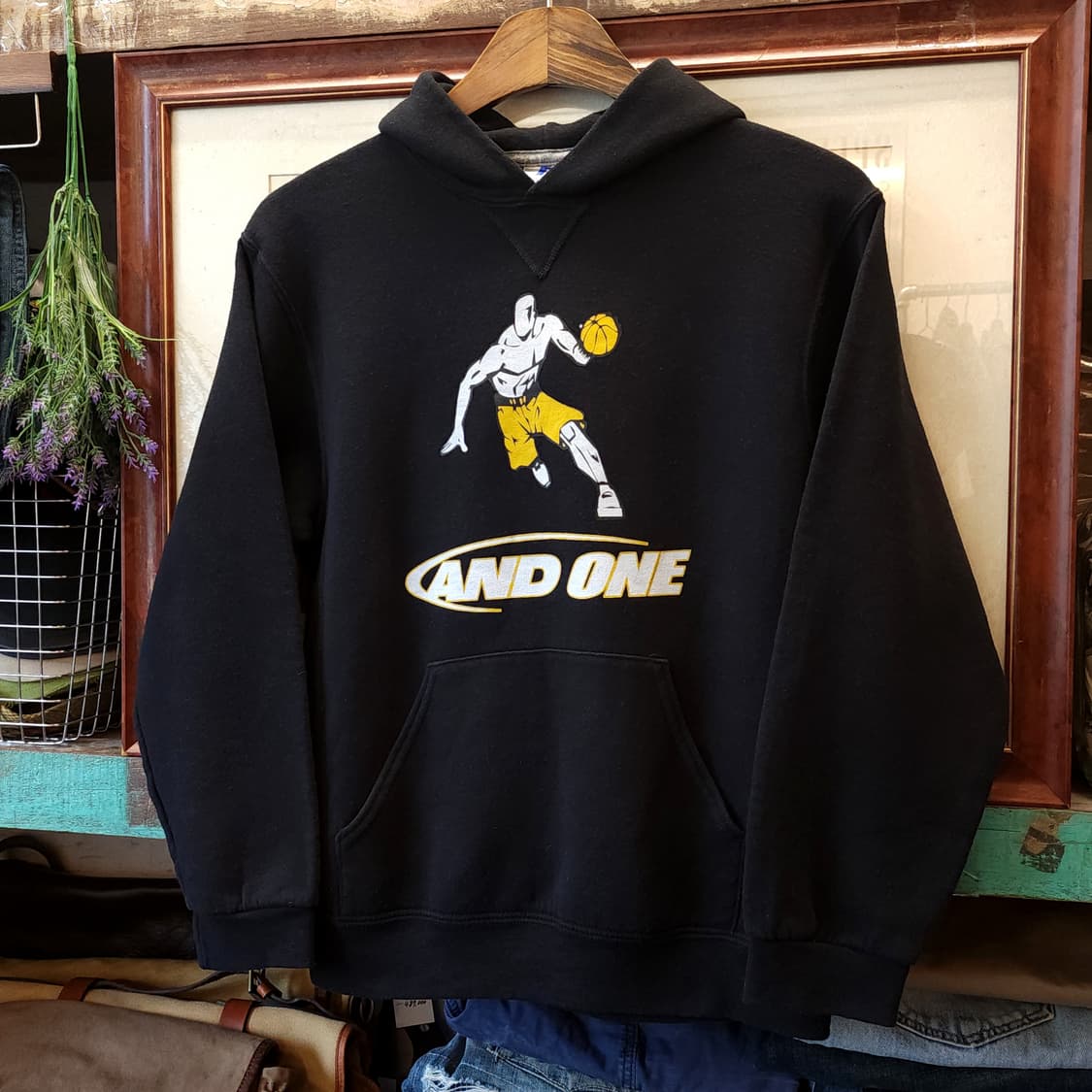 90s 러셀 후드 스웻셔츠 앤드원 미국 오리지널 빈티지 스웻셔츠 L 상품이미지2