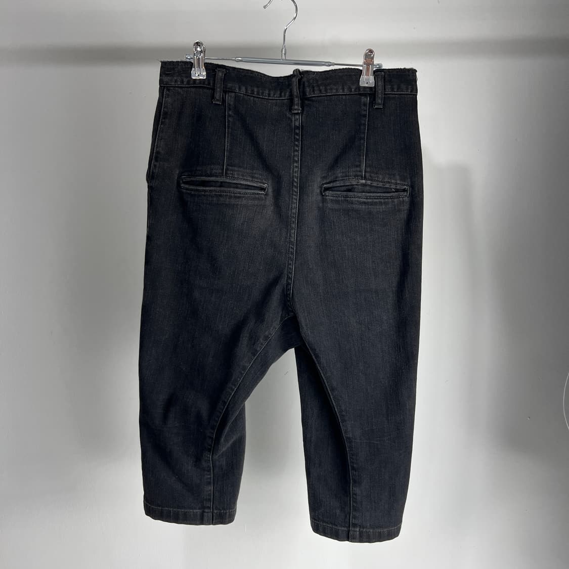 (예약) 다이어트 부처 슬림 스킨 사루엘 데님 팬츠 상품이미지7