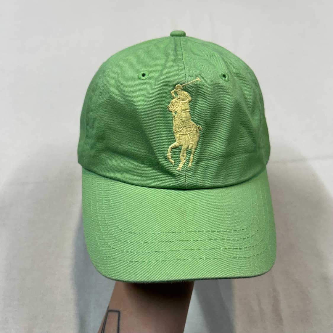 폴로 랄프로렌 빅포니 볼캡 모자 가죽스트랩 정품 상품이미지2