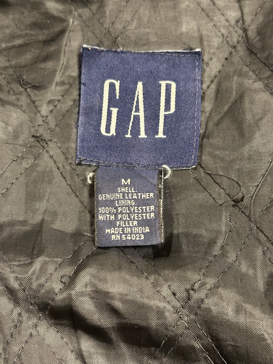 (M) 올드갭 Old GAP 레더 카코트 상품이미지3