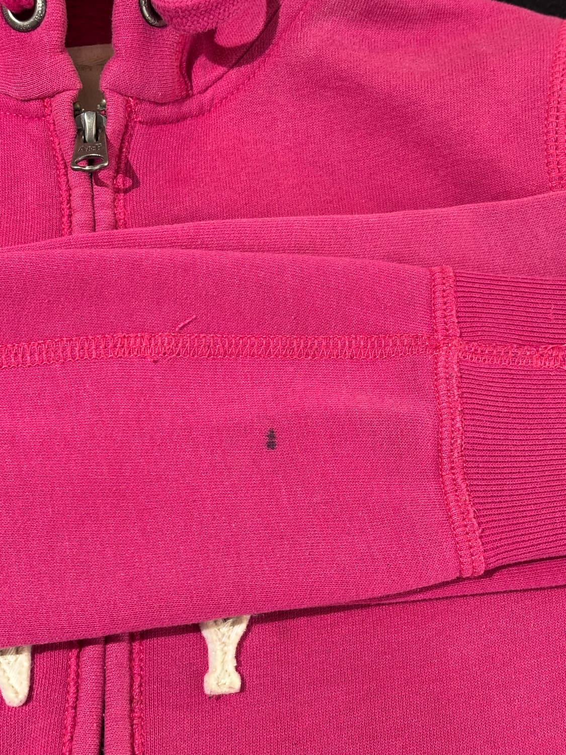 아베크롬비 딥핑크 빅로고 후드집업 상품이미지7