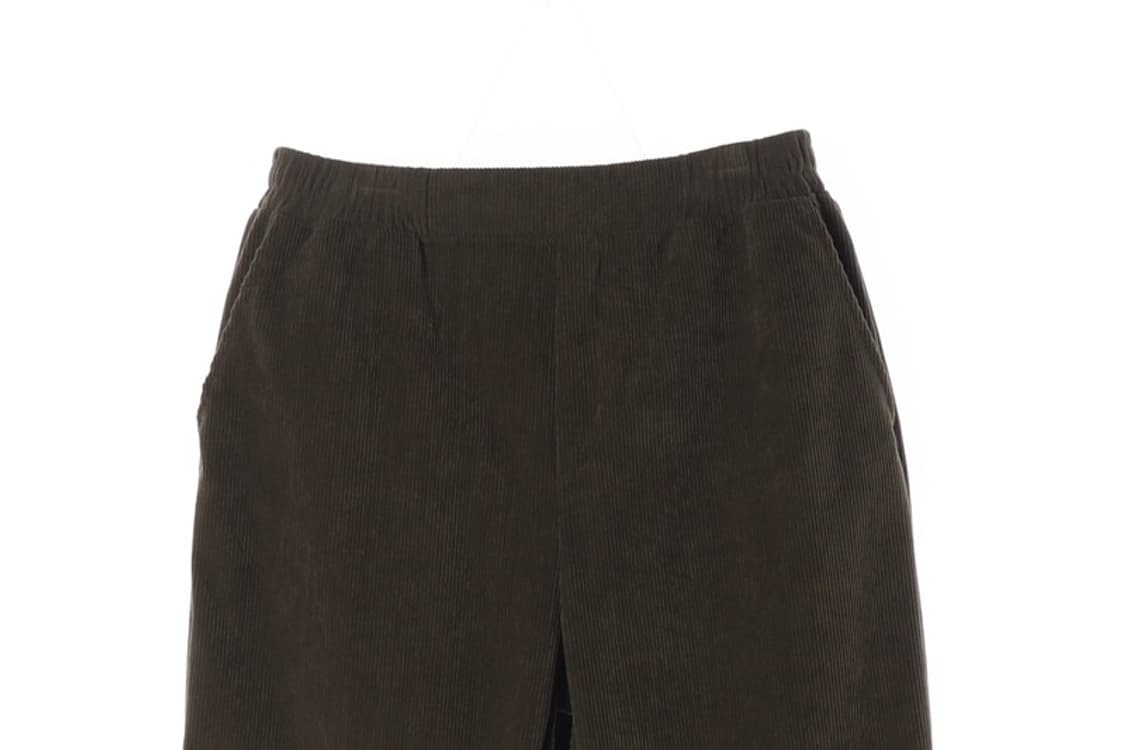 에디바우어 딥 올리브 코듀로이 밴딩 팬츠 M 상품이미지3