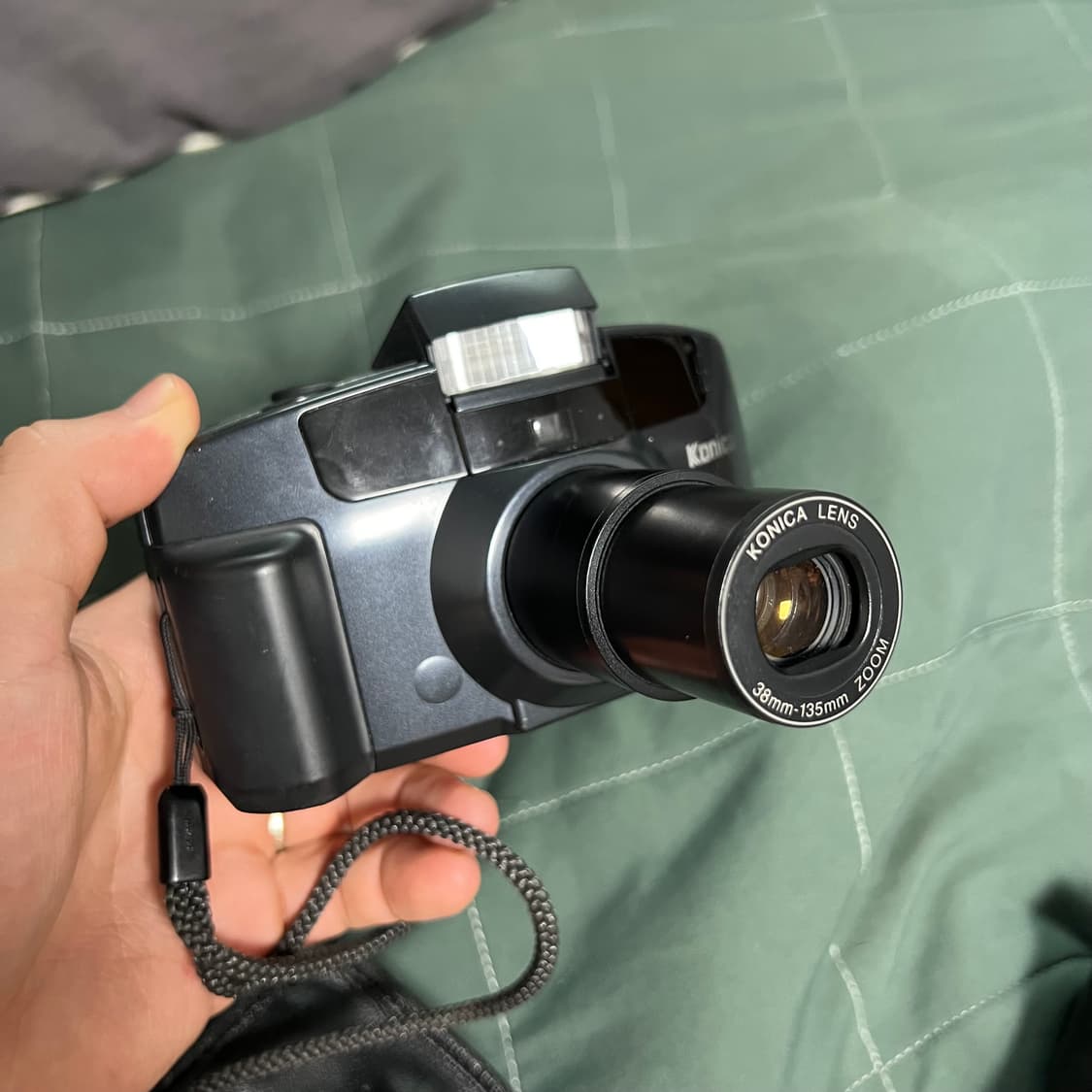코니카 전자동 필름 카메라 + 파우치 Z-UP 135 Super 상품이미지4