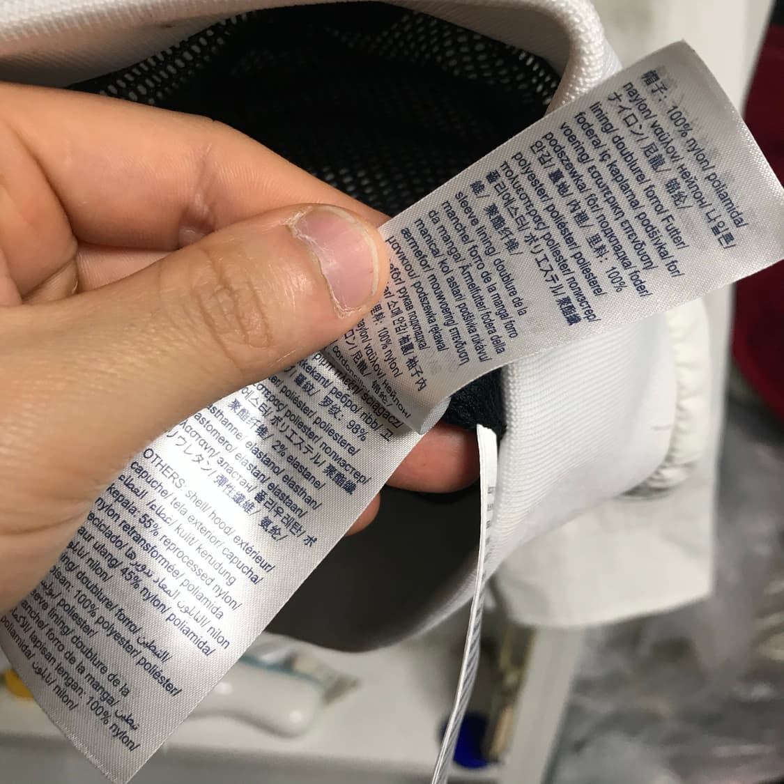 타미힐피거 흰색 스윙톱 자켓 상품이미지6