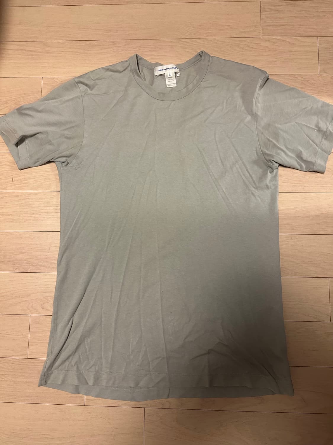 꼼데가르송 셔츠라인 반팔 상품이미지3