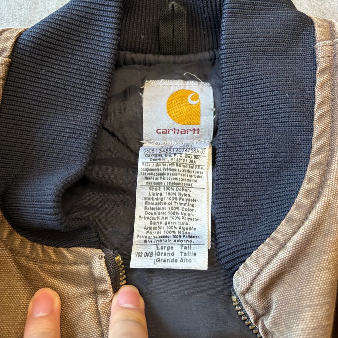 칼하트 정품 덕 캔버스 조끼 베스트 상품이미지5