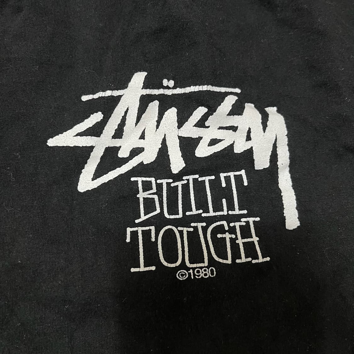 스투시 테디베어 빌트 터프 반팔티 M 상품이미지5