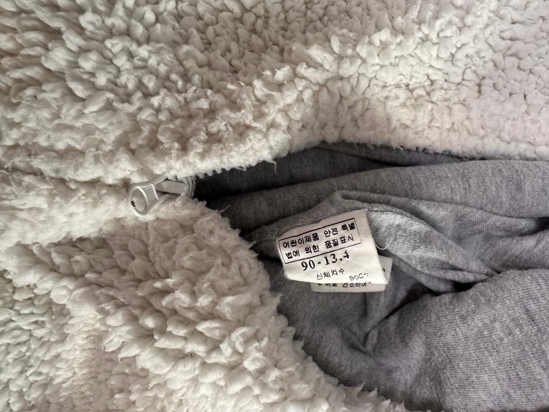 블루독 플리스 베이비 우주복 90 상품이미지3