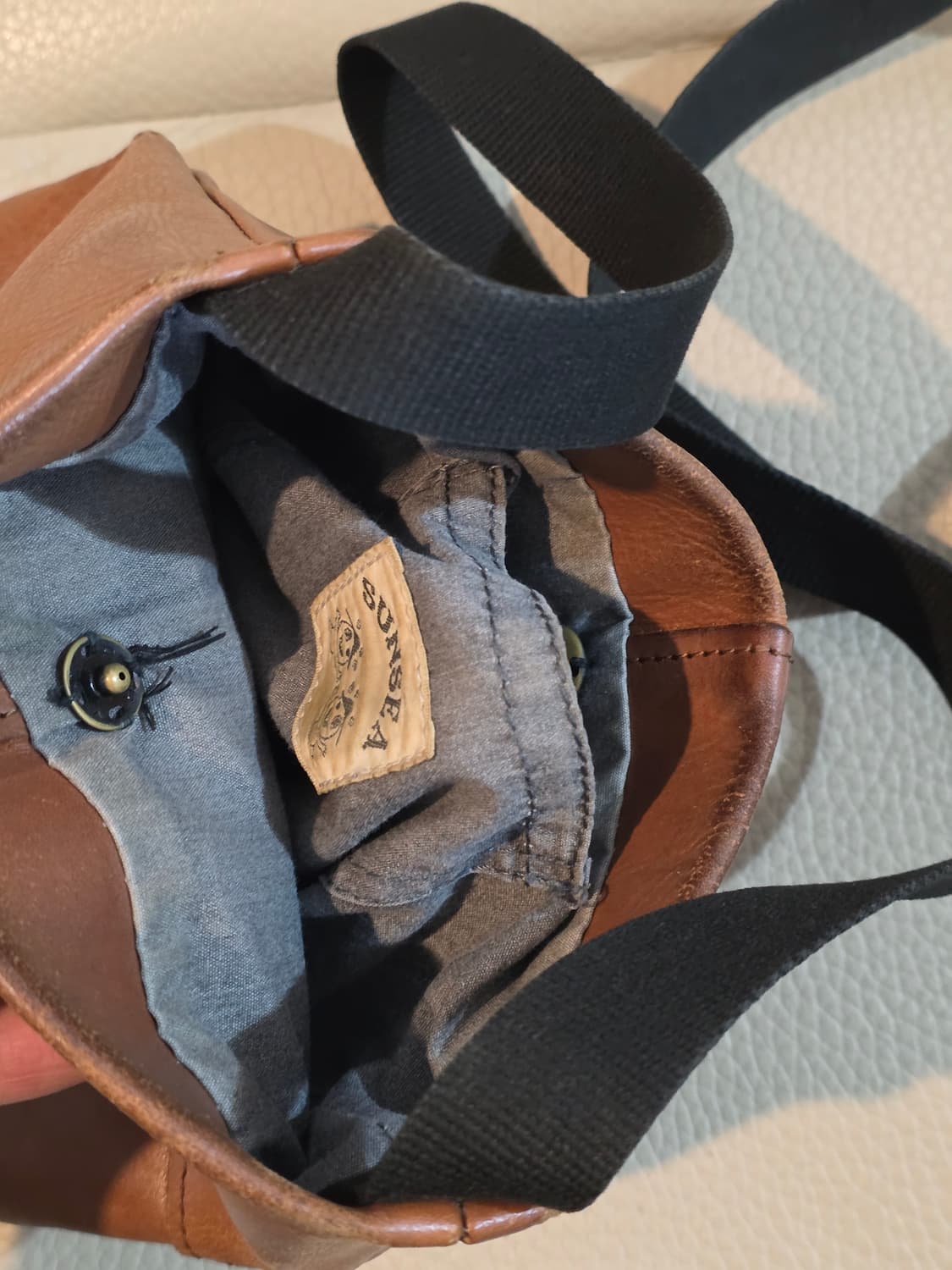 SUNSEA 18SS Bookstore leather bag 상품이미지5