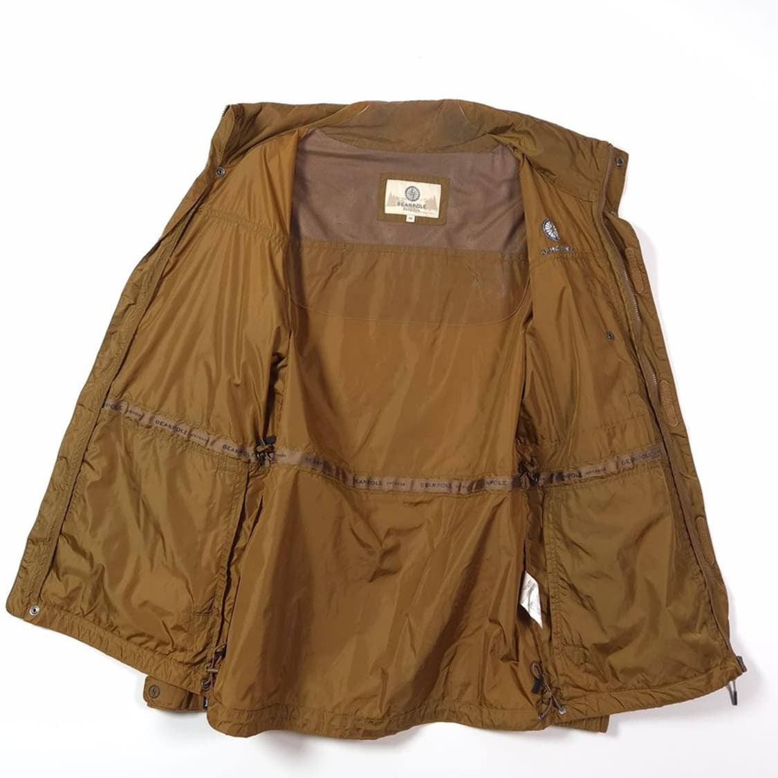 빈폴 아웃도어 브라운 나일론 윈드브레이커 자켓 M 상품이미지5
