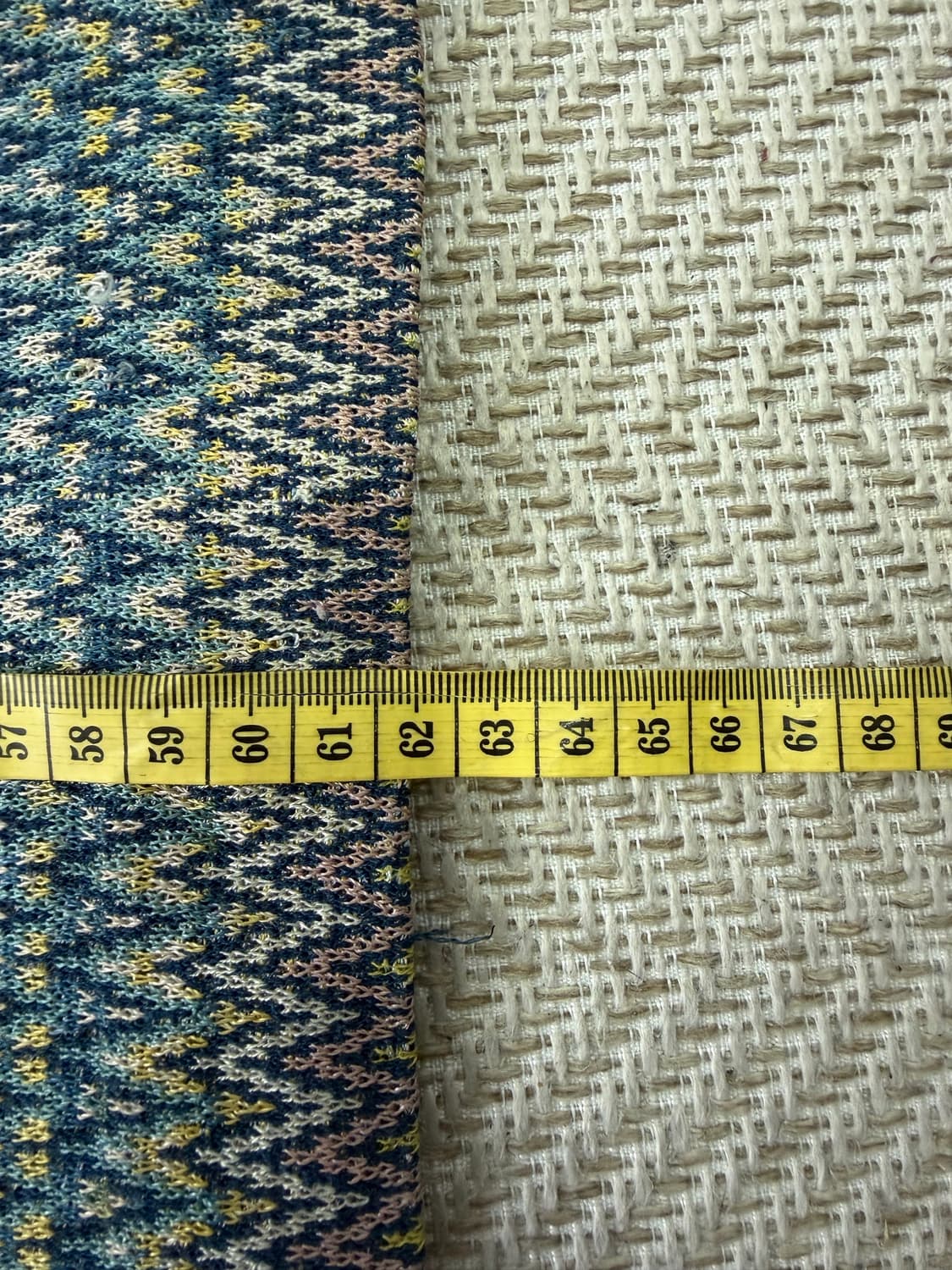 정품) 미쏘니 여성 니트 반팔티 46(66) 상품이미지8