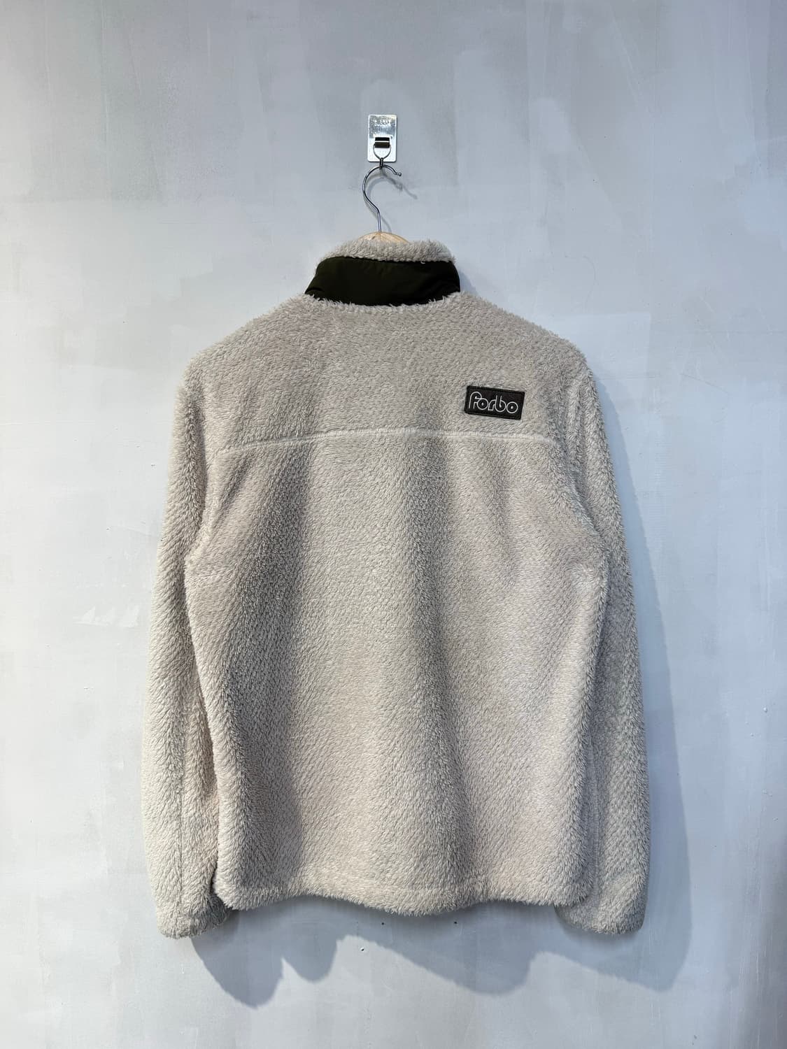 노스페이스 아이보리 플리스 집업 상품이미지4