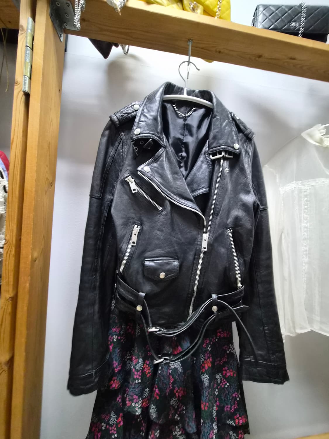 편집샾양가죽 라이더. 쥬시쥬디 언발캉캉스커트 상품이미지8