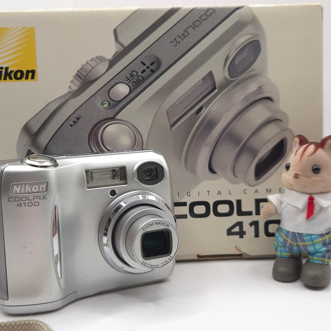 박스풀셋🍋 니콘 쿨픽스 Coolpix 4100 실버 상품이미지10