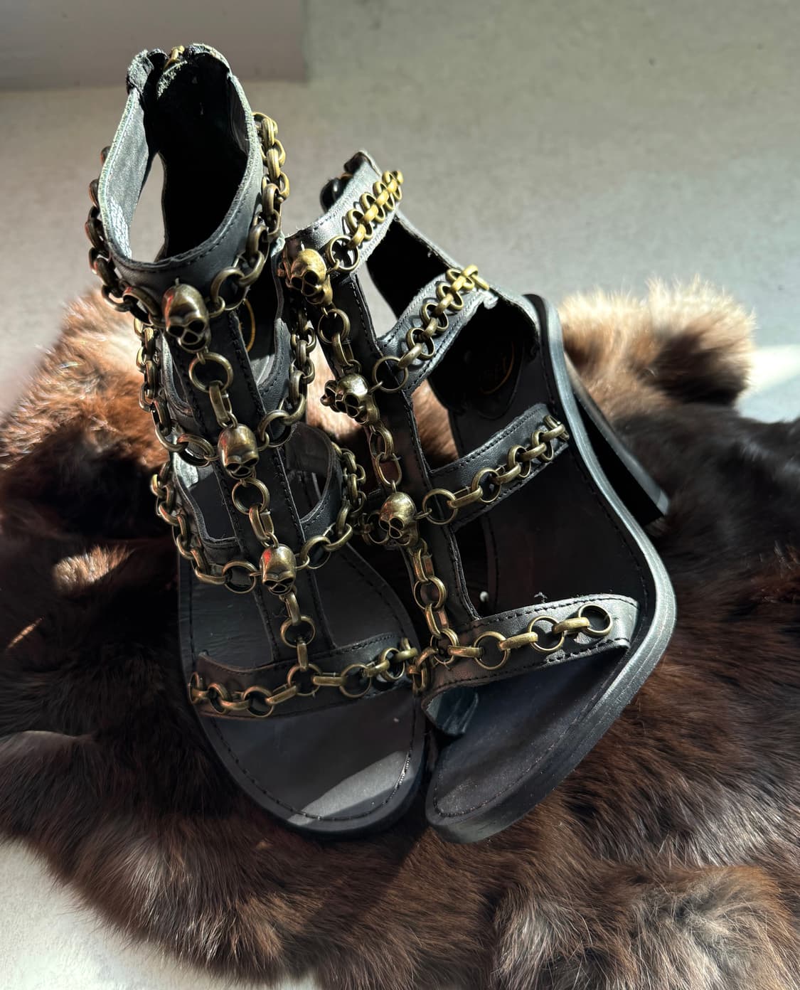 ASH Paradise Skull chain Sandal 상품이미지1