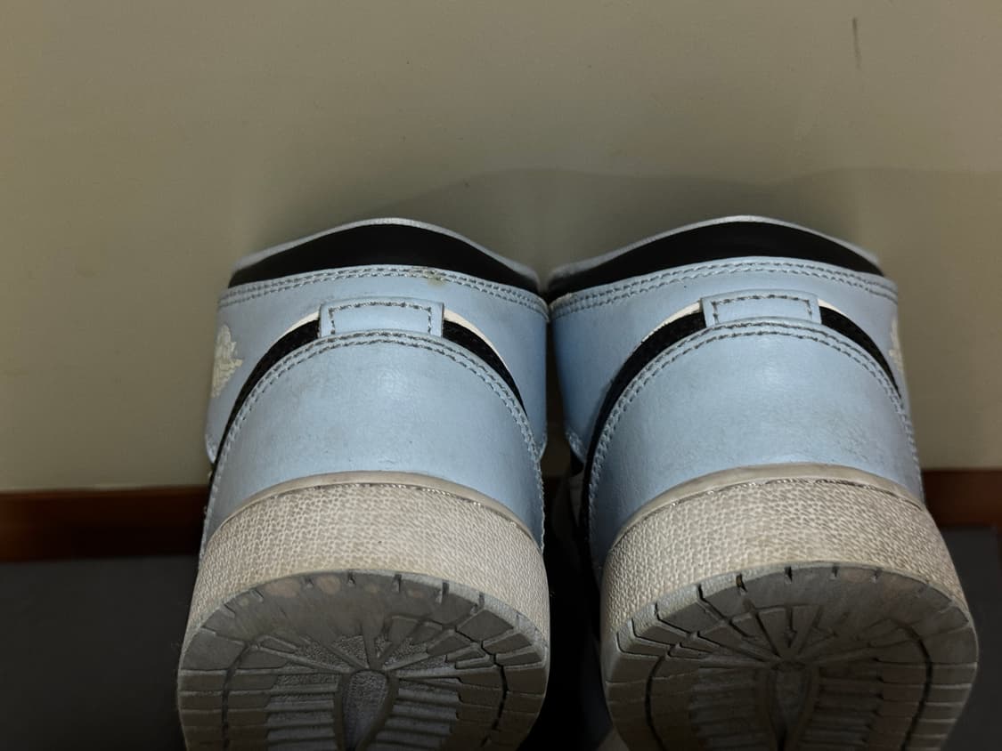 조던 1 미드 아이스 블루 블랙 (GS) 상품이미지3