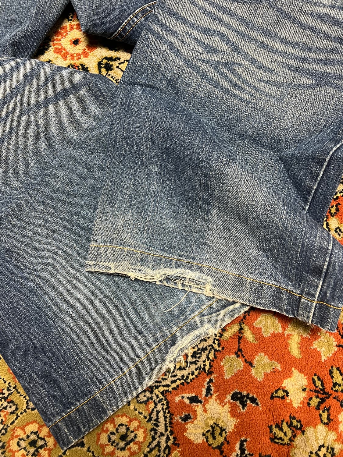 [34] 리바이스 오렌지탭 220 빈티지 데님 팬츠 34 상품이미지6