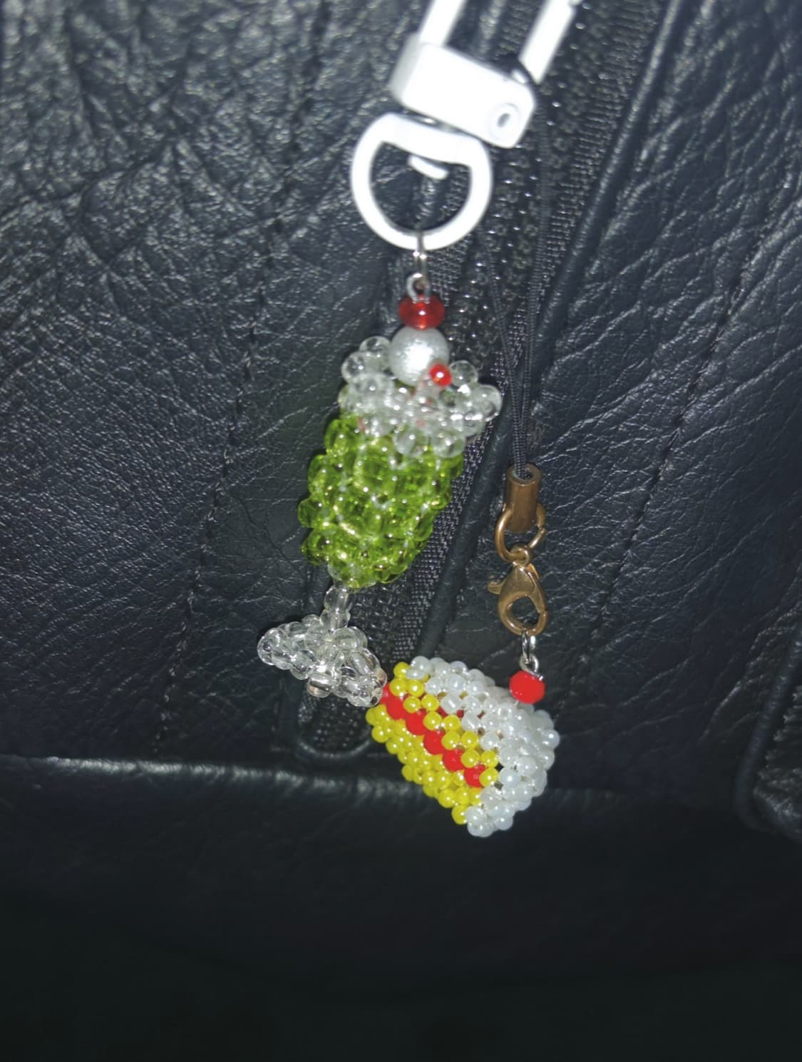 Handmade 비즈 조각케이크 키링 상품이미지5