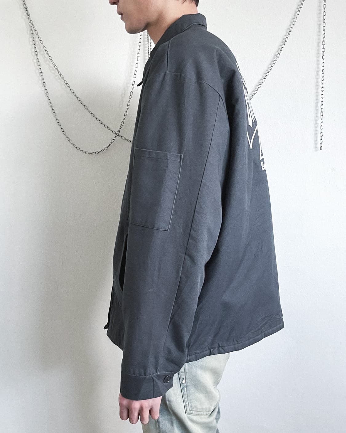 [XL] 90s 웨스트코스트챠퍼 덱자켓 상품이미지4