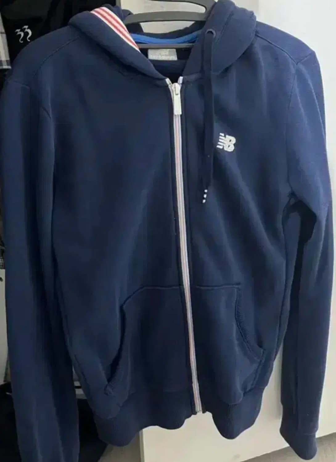 뉴발란스 네이비 후드집업 상품이미지1