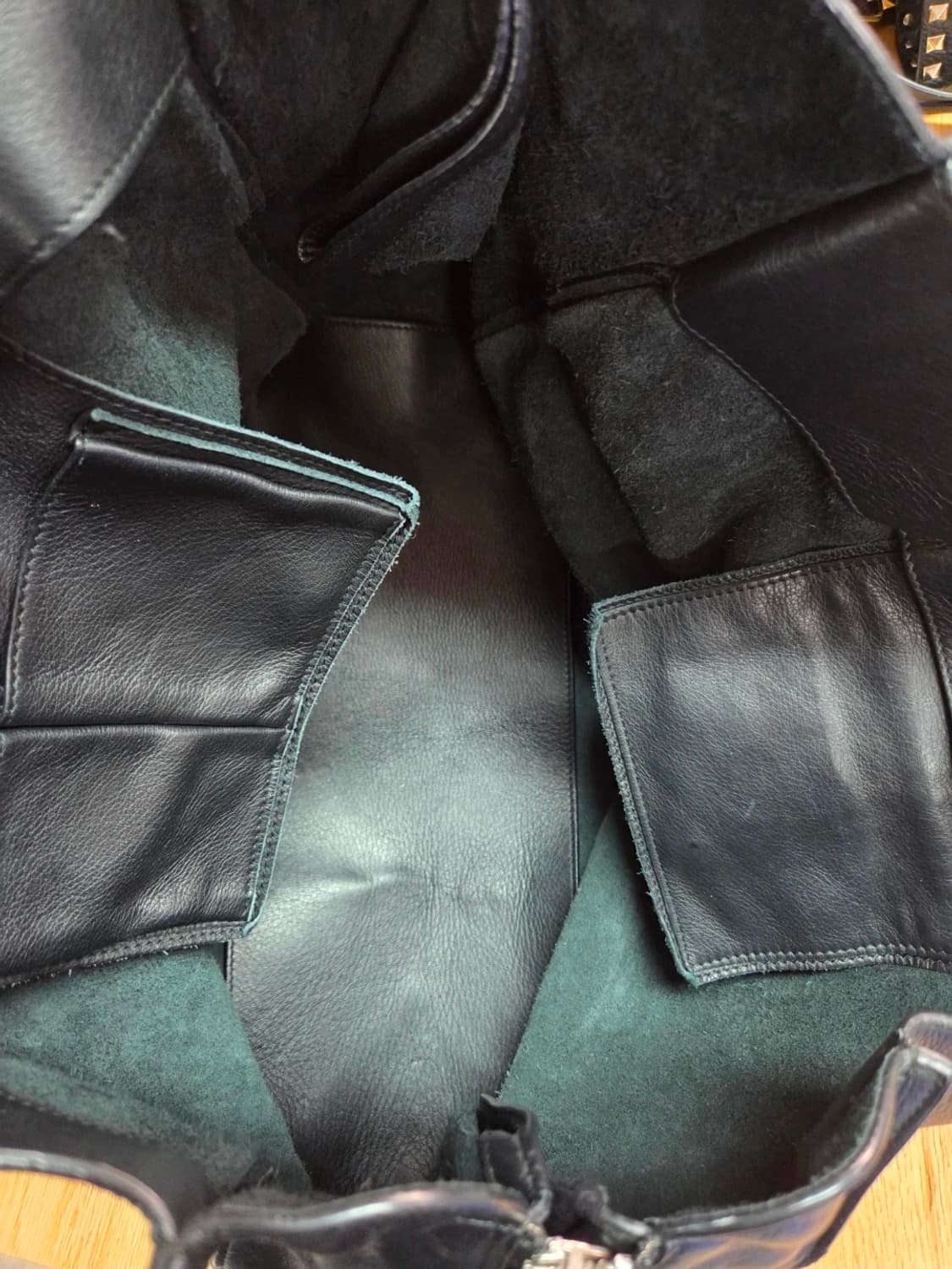 [2]발렌시아가 파피에르 A6 블랙 토트백 상품이미지5