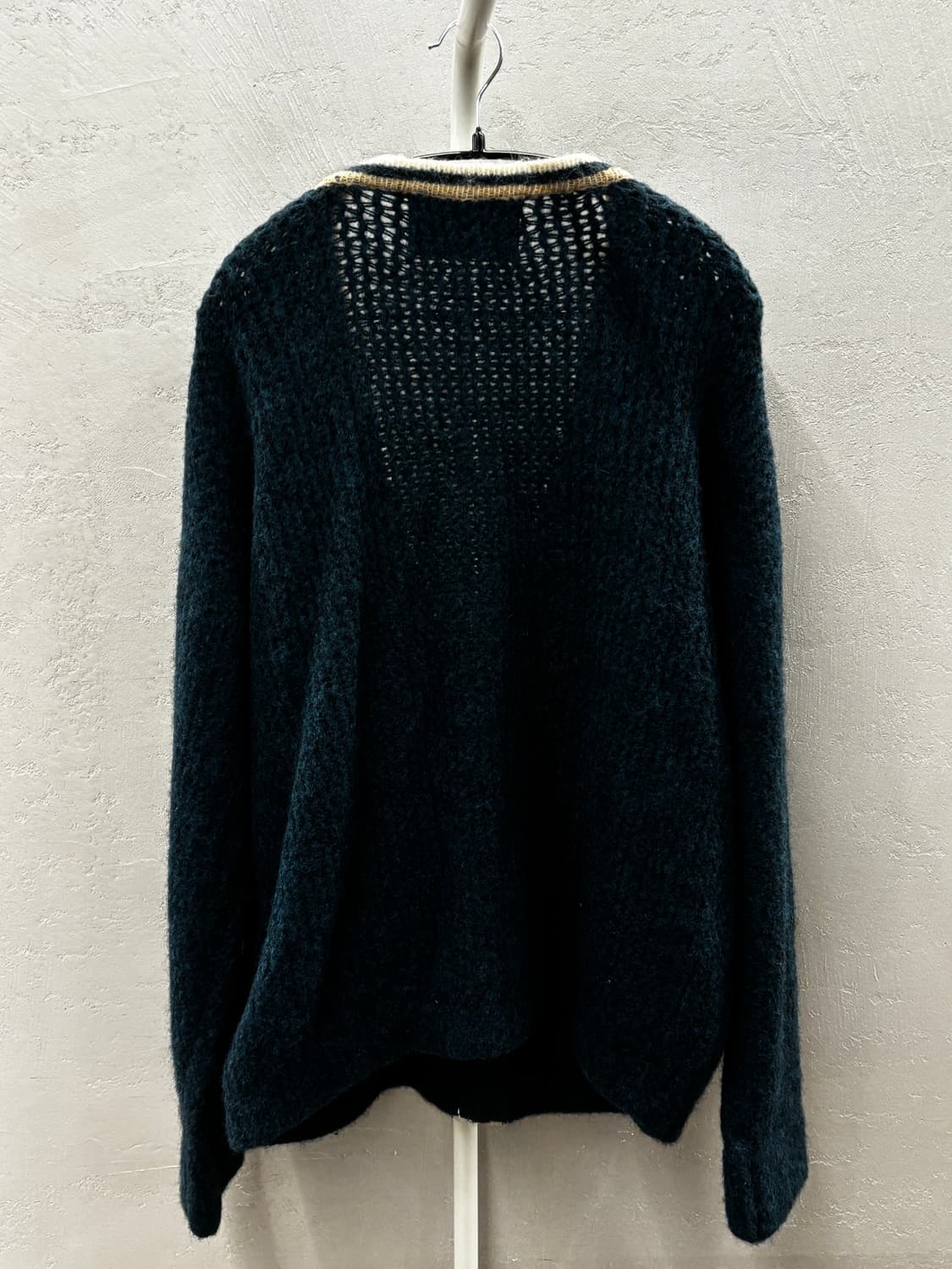 SATUR 그린 브이넥 가디건 XL 상품이미지6