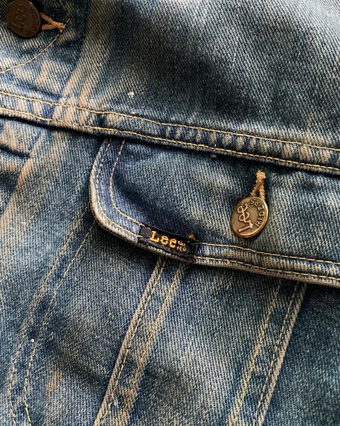 LEE 101-J 70s 리 빈티지 청자켓(42size) 상품이미지4