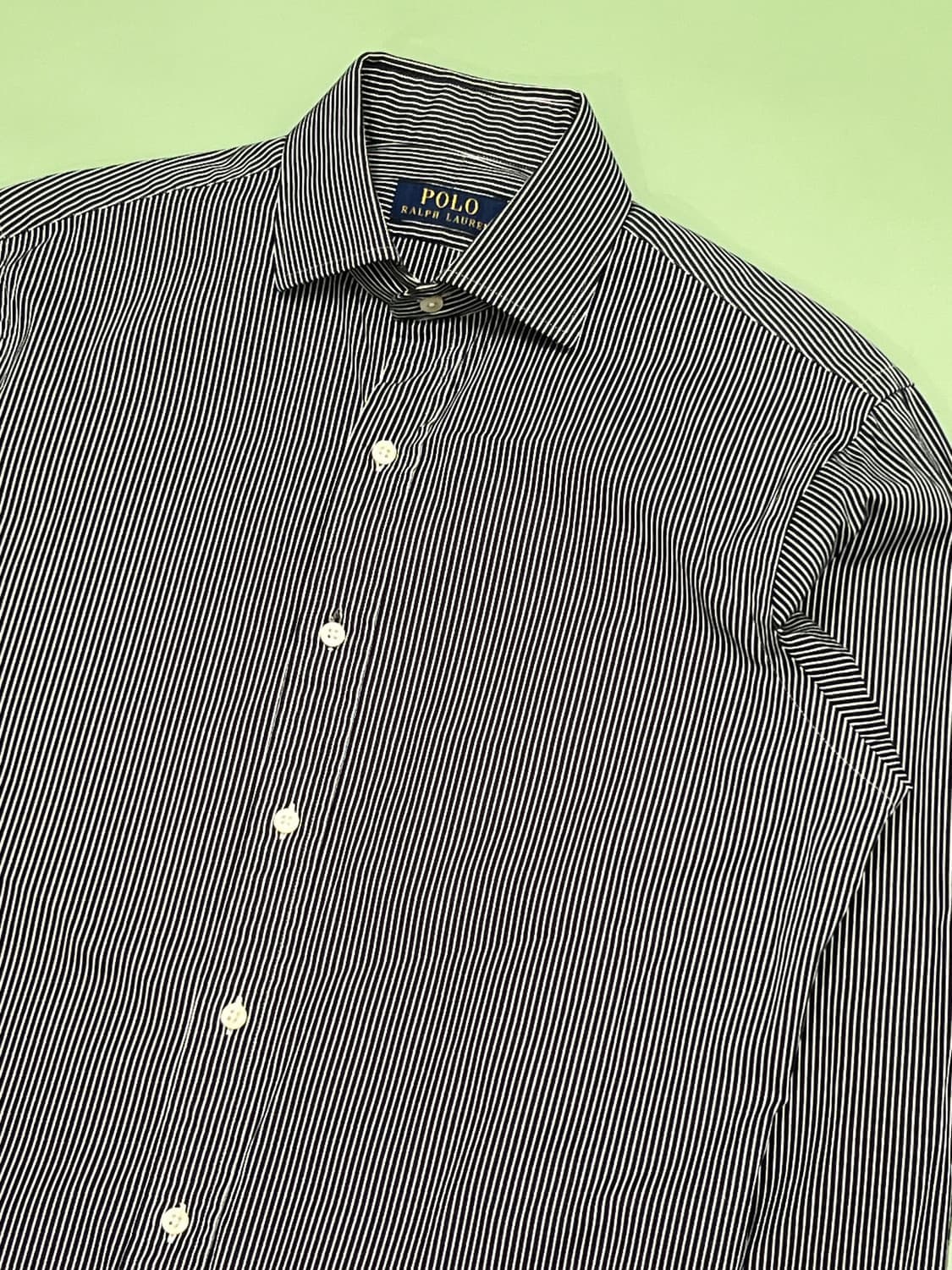 (100) 폴로 랄프로렌 포플린 스트라이프 셔츠 상품이미지3