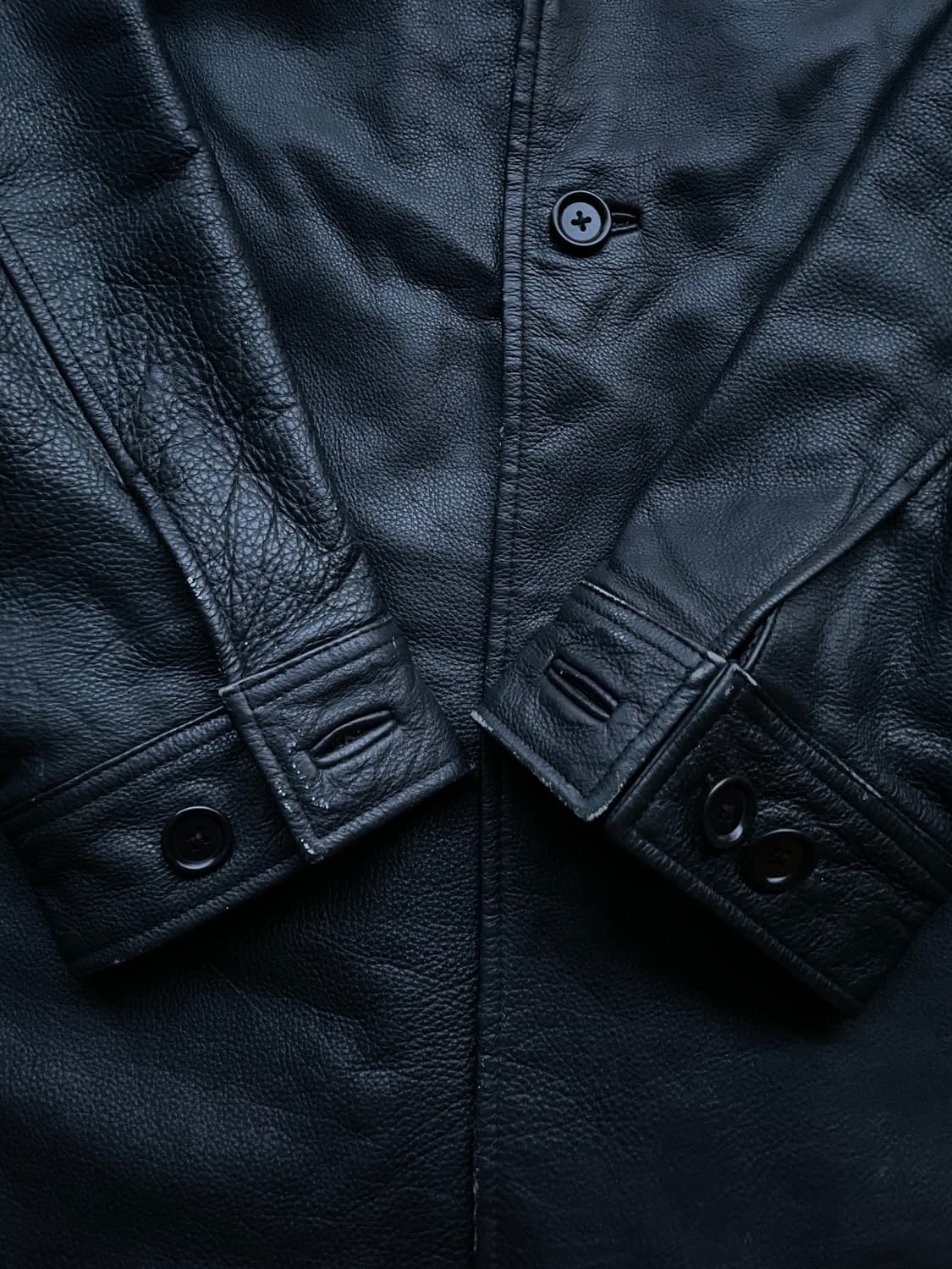 90s 올드갭 레더 카코트 gap carcoat 상품이미지5