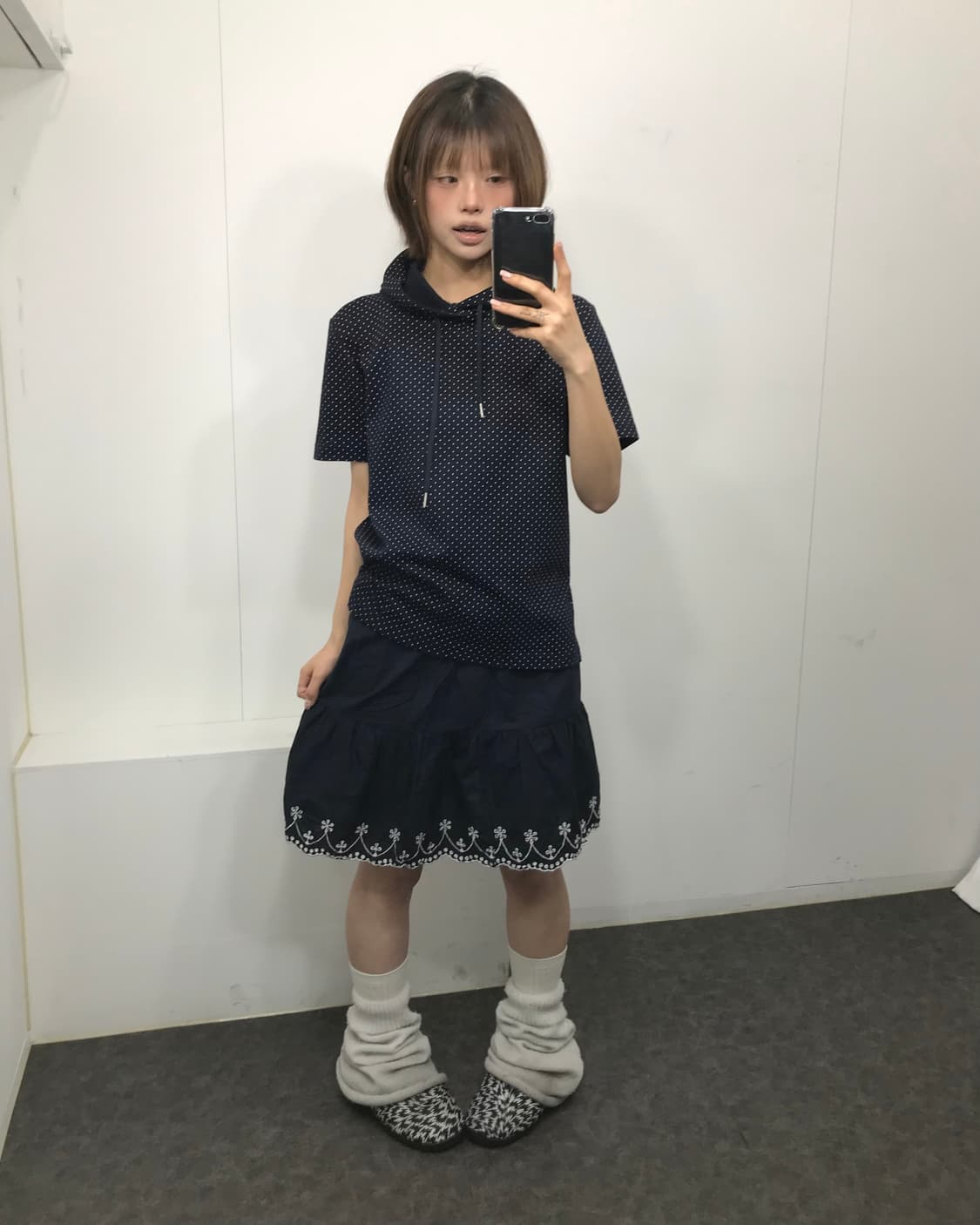 𖤐 네이비 러블리걸 set𖤐  상품이미지3