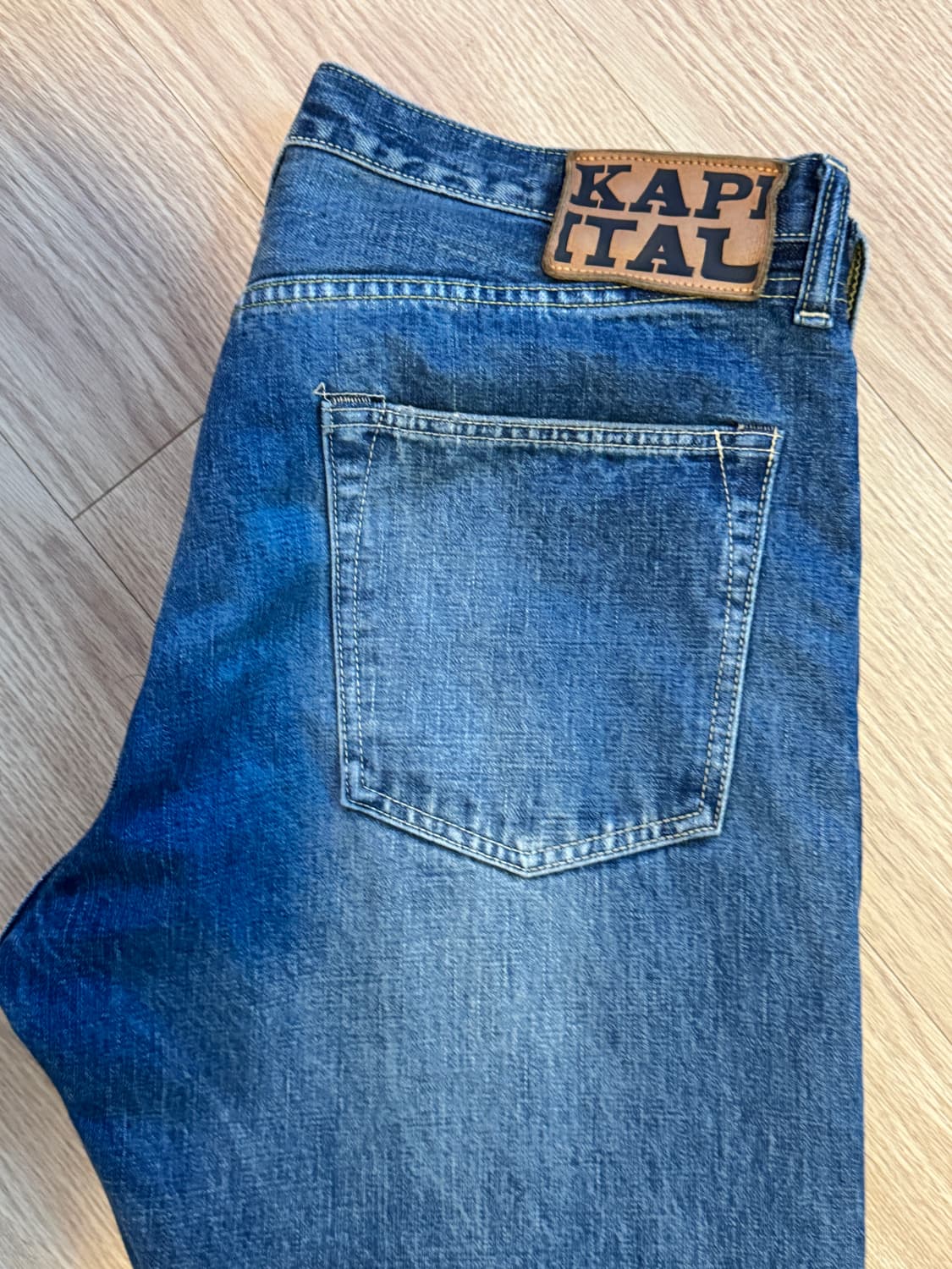 캐피탈 짐바브웨이 13.5oz 데님 팬츠 상품이미지4